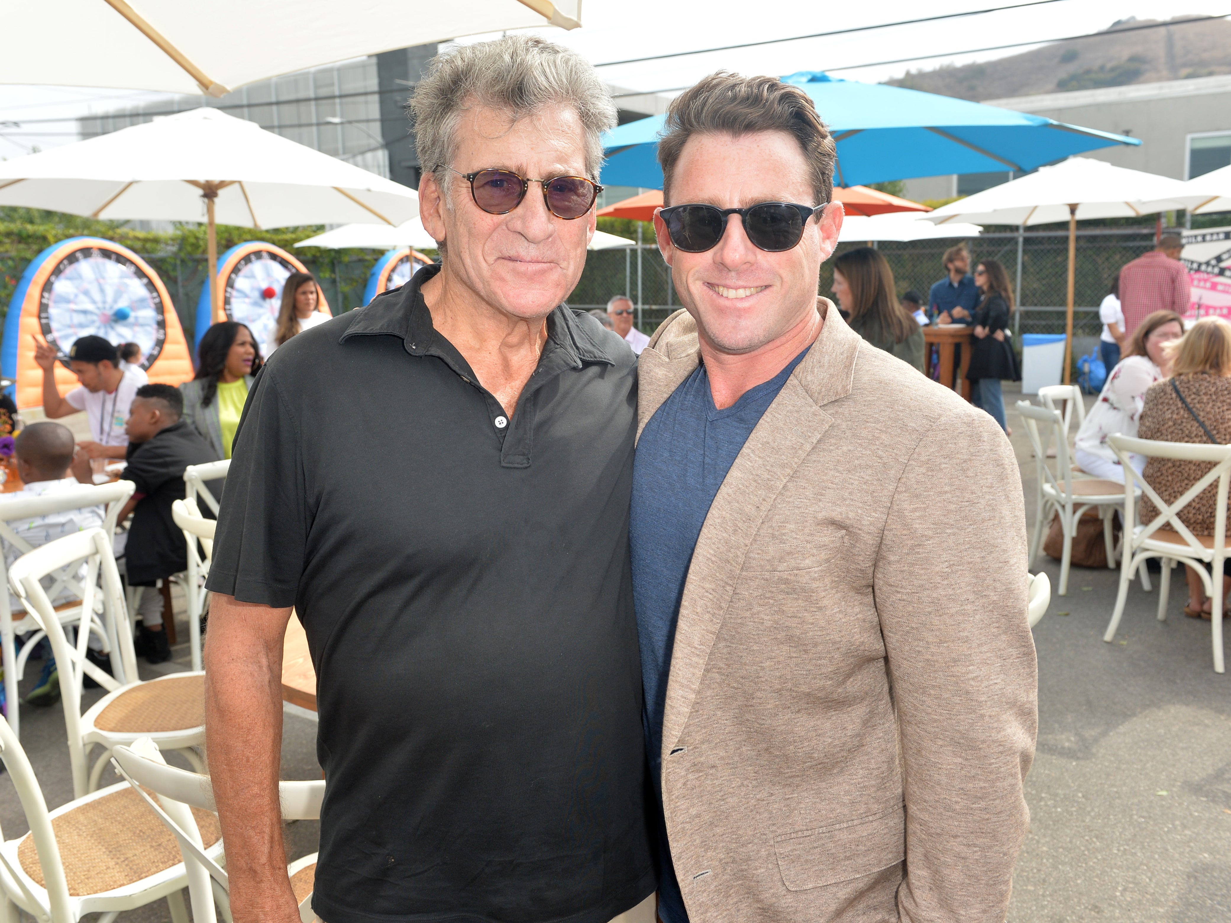 Paul Michael Glaser and Jake Glaser on 27 October 2019 in Culver City, California