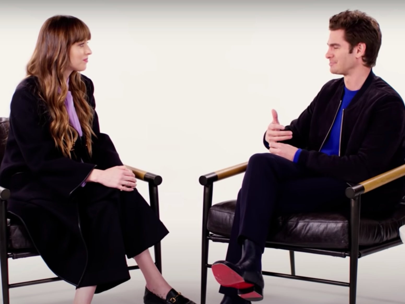 Dakota Johnson told Andrew Garfield that Jesse Eisenberg ignored her on set of ‘The Social Network’