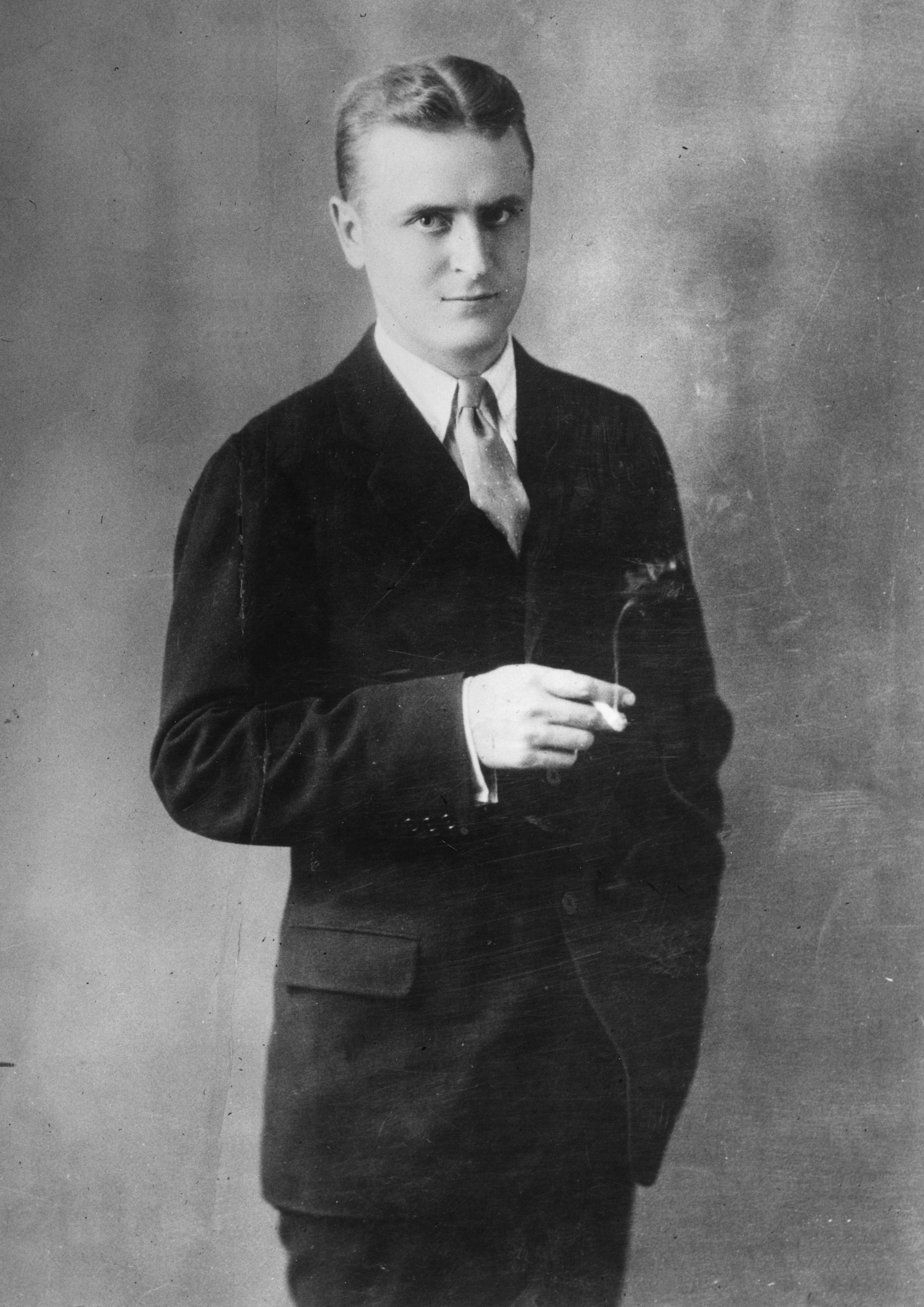 F Scott Fitzgerald in 1925, the year ‘The Great Gatsby’ was published