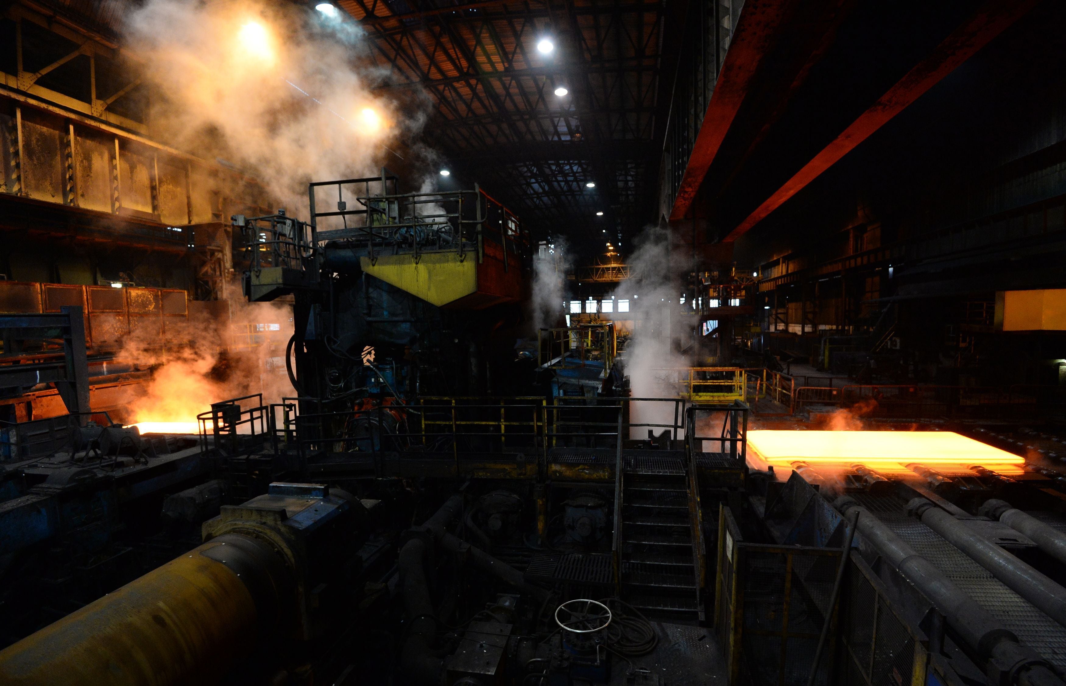 The steel industry has been hit by US tariffs (Rui Vieira/PA)