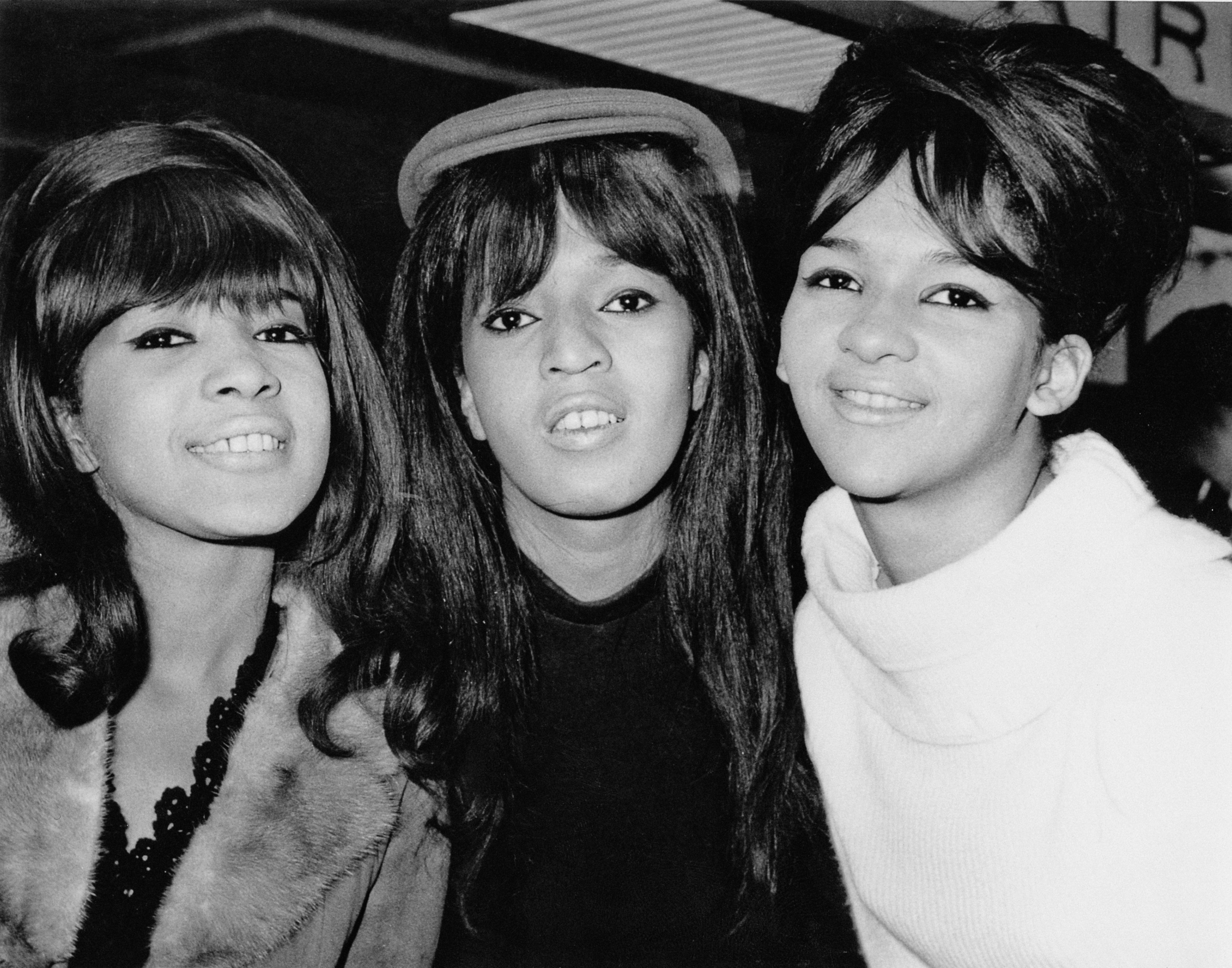 The Ronettes, Ronnie, Nedra and Estelle, in 1964