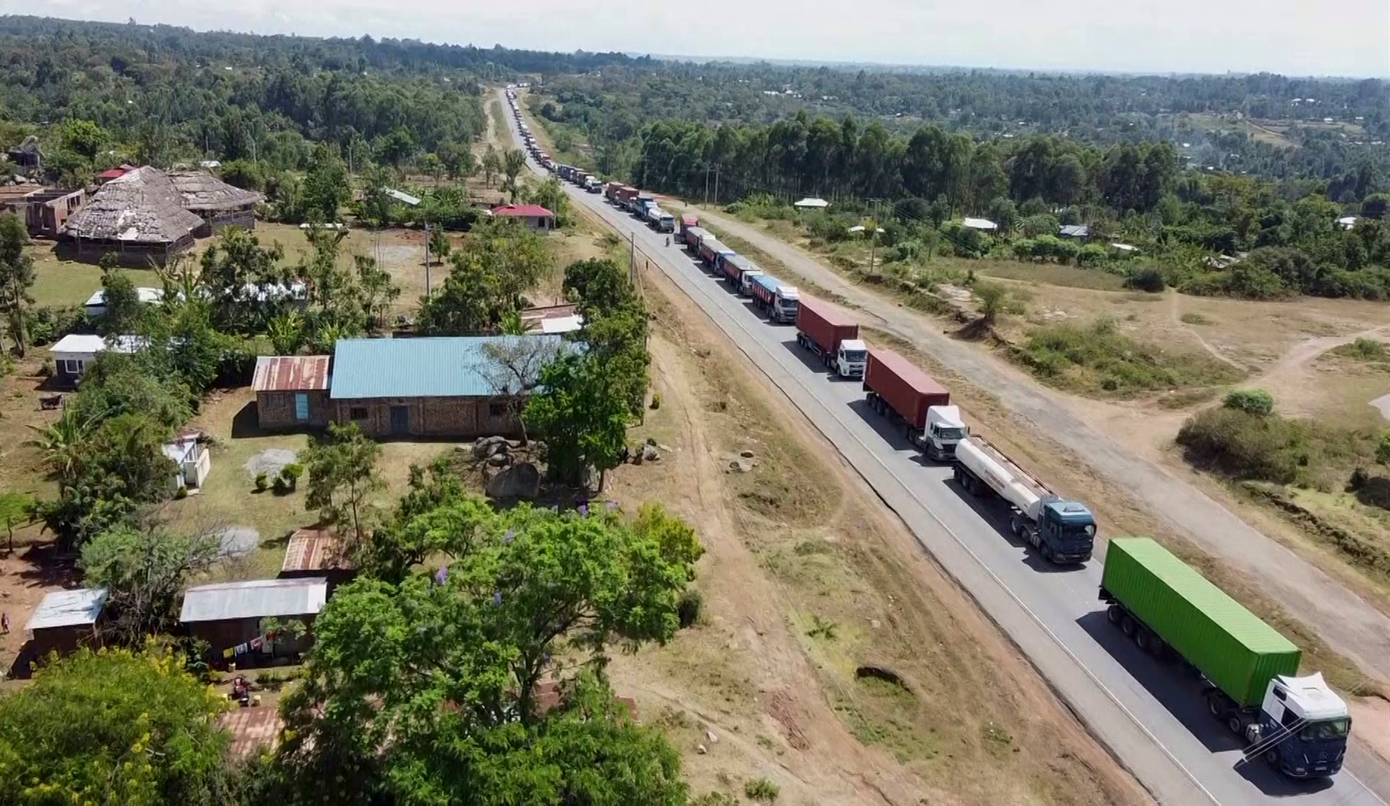 Virus Outbreak Uganda Fuel Crisis