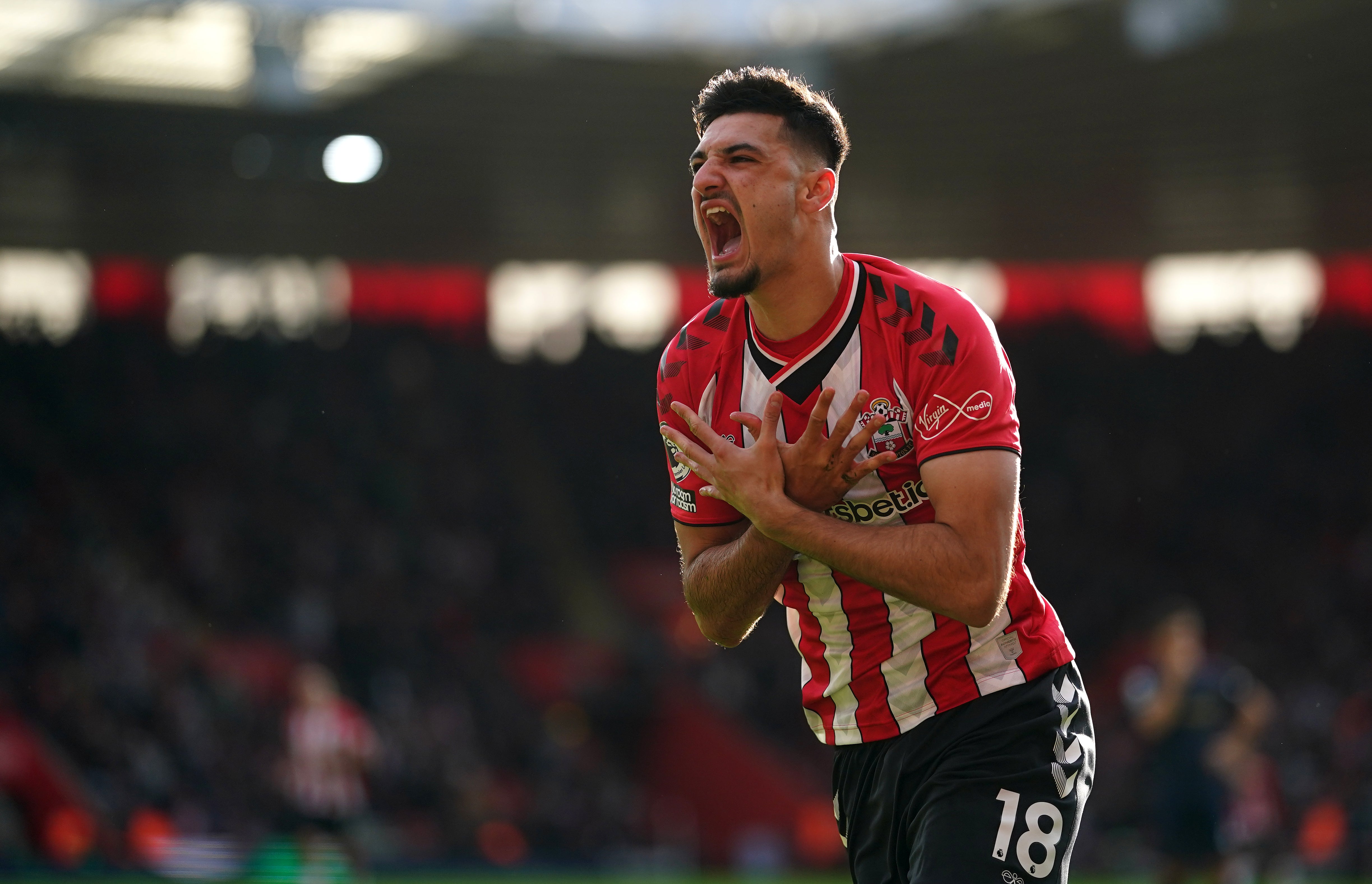 Armando Broja has scored five Premier League goals for Southampton (Adam Davy/PA)