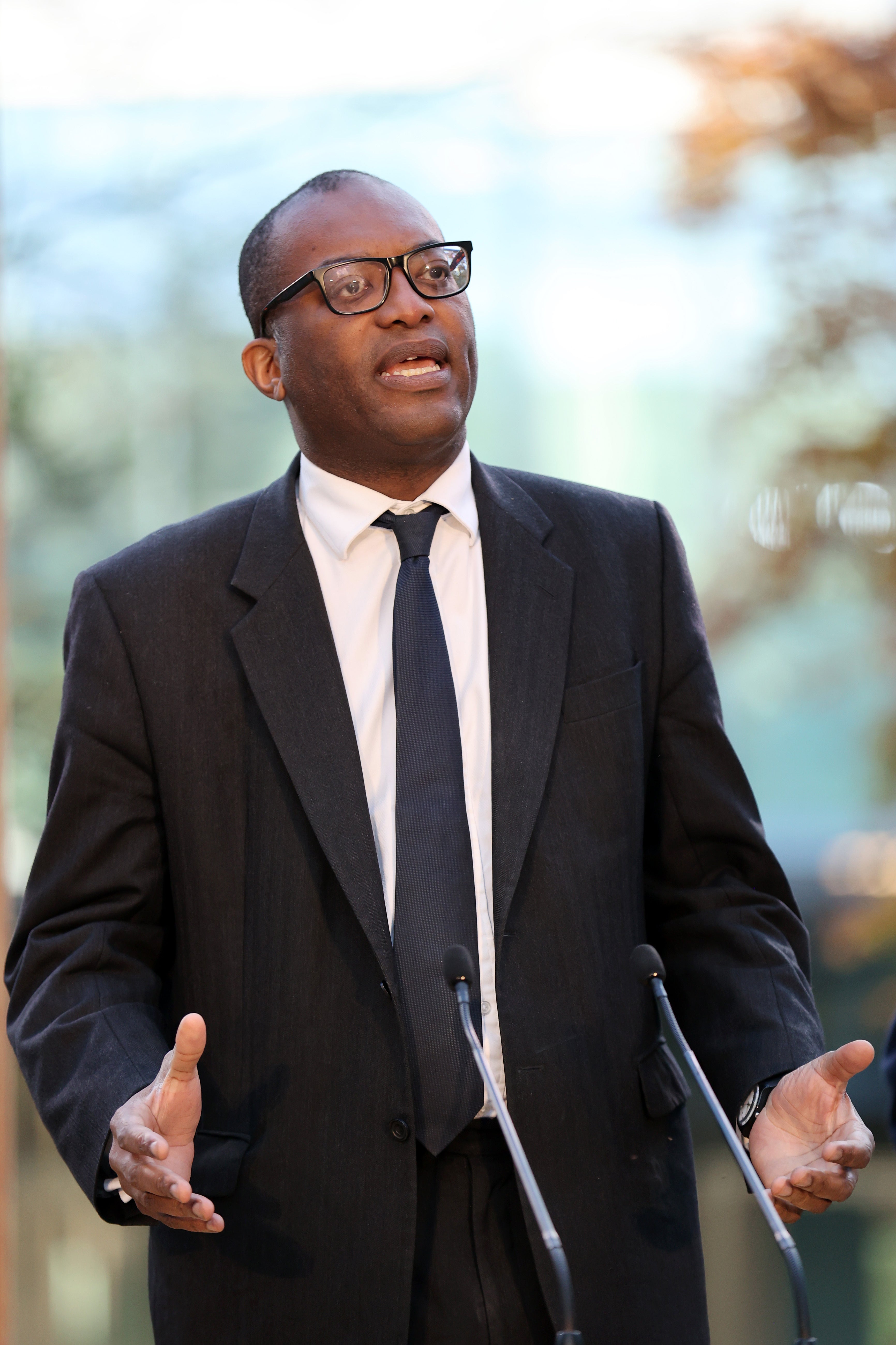 Business Secretary Kwasi Kwarteng was said not to be satisfied that ‘appropriate alternatives to the proposed route’ had been sufficiently considered (Chris Jackson/PA)