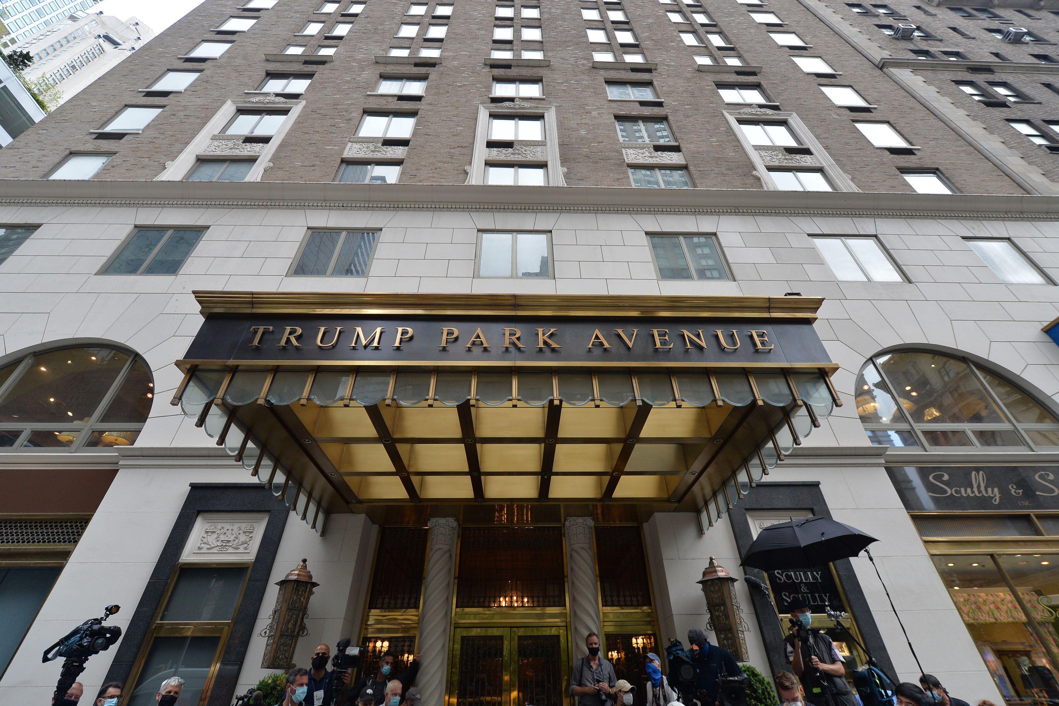 The Trump Park Avenue building in New York City