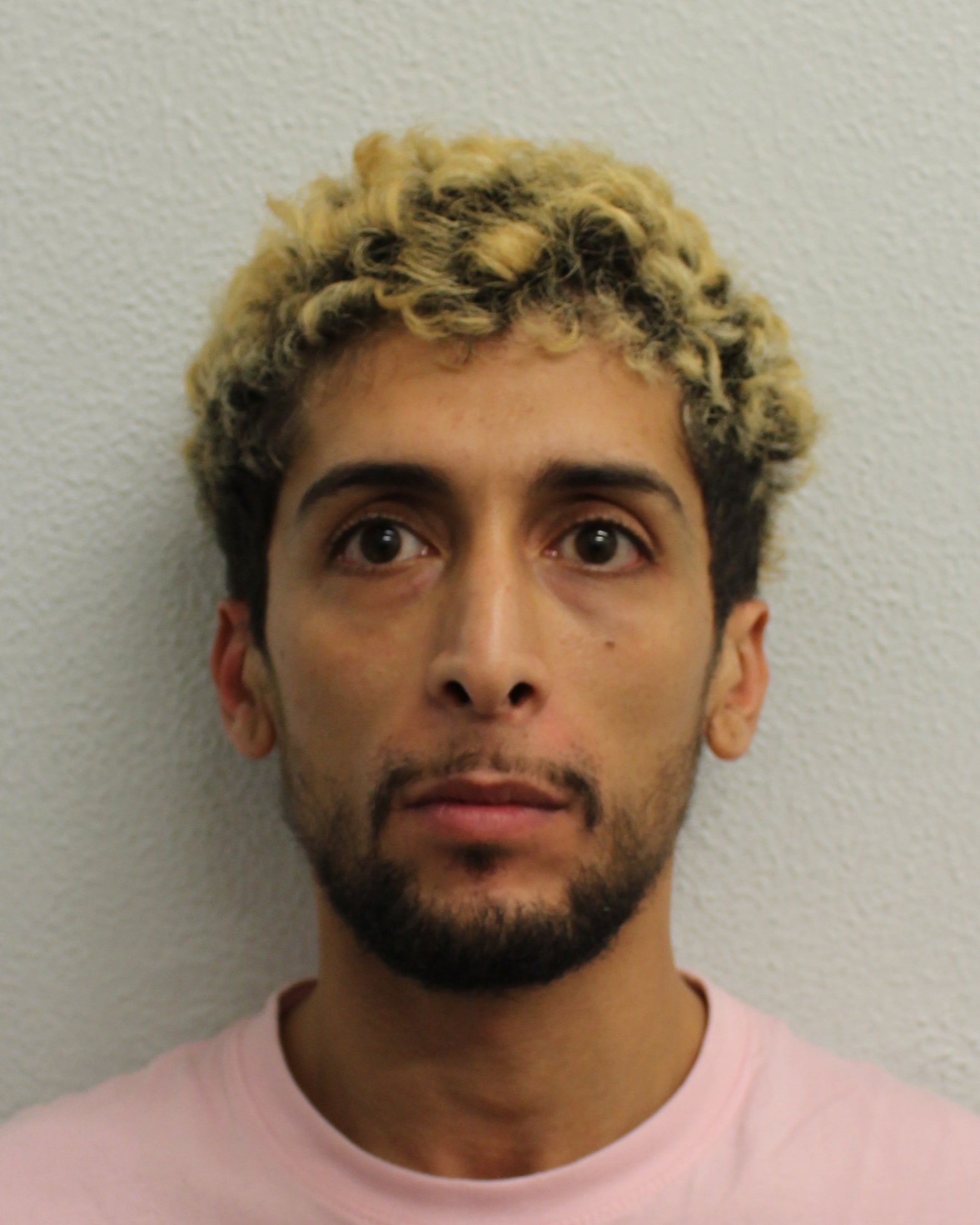 Anouar Sabbar, 28, was sentenced to five years after previously pleading guilty to robbery, theft, five counts of blackmail, the Met said (Metropolitan Police/PA)