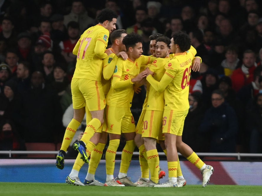 Jota’s two goals have sent Liverpool to Wembley