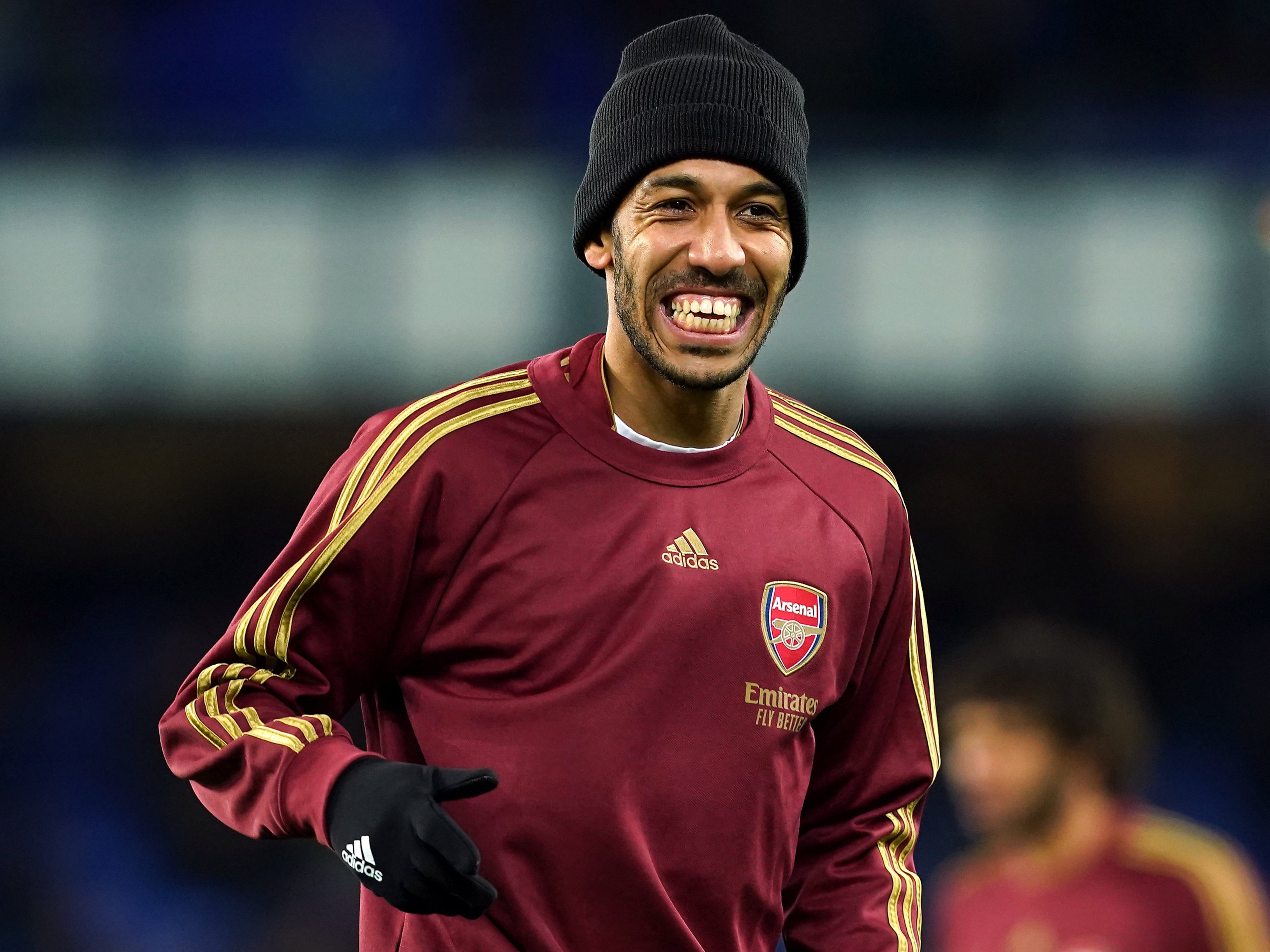 Pierre-Emerick Aubameyang has provided assurances over his health (Martin Rickett/PA)