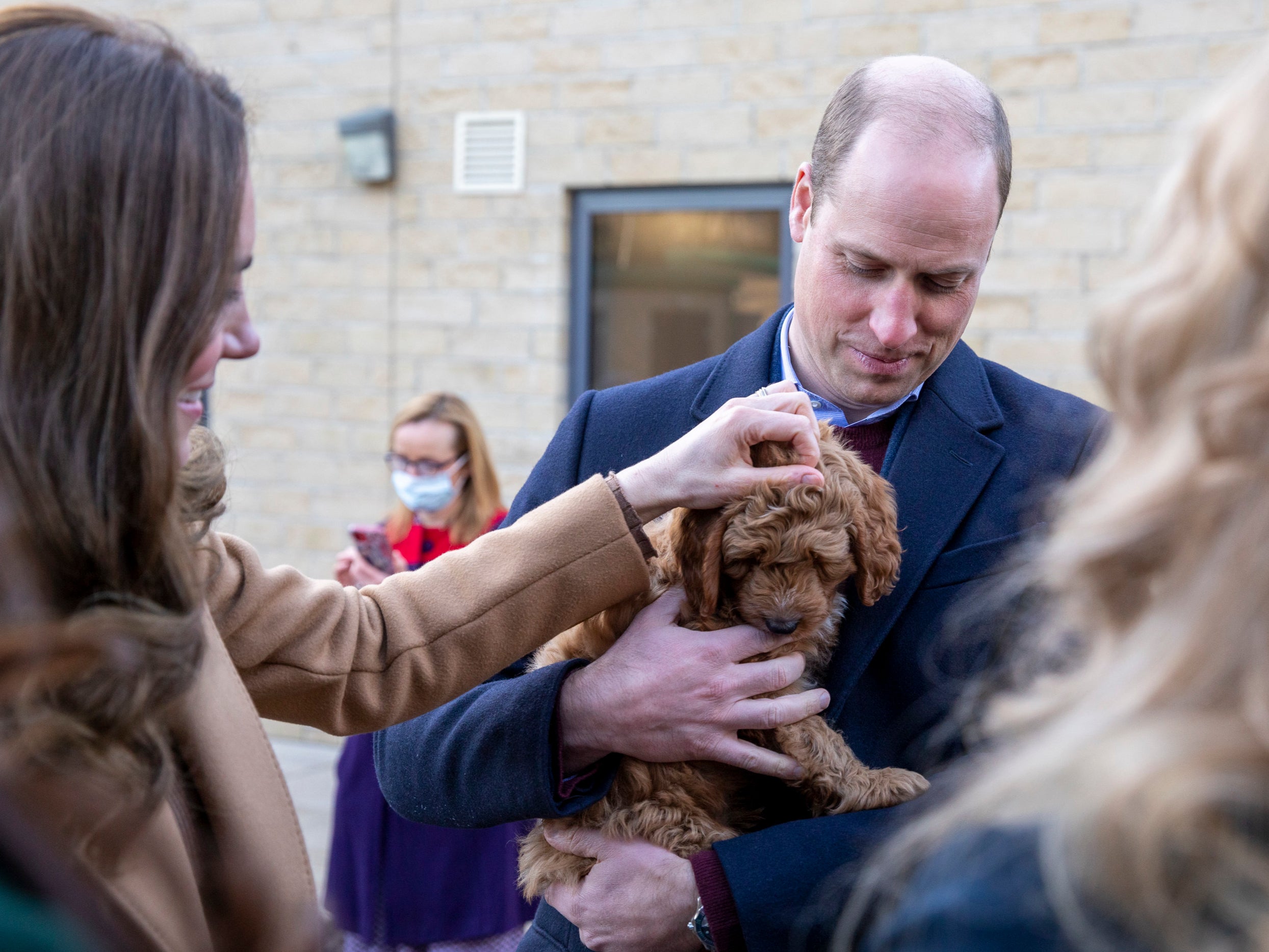 The couple joked that their family dog ‘is going to be very upset’