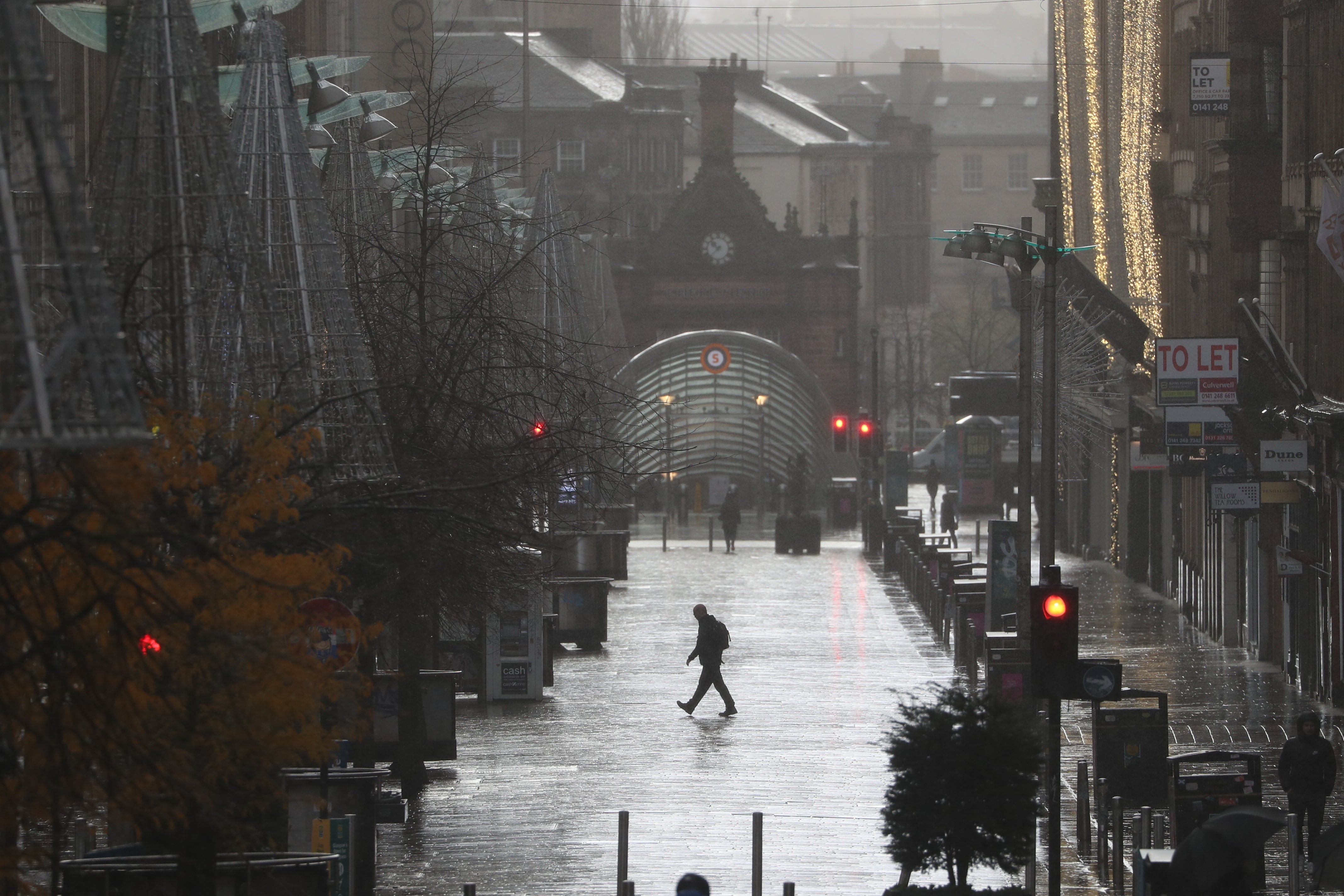 Scotland was forced into lockdown in March 2020 as coronavirus first swept the world (Andrew Milligan/PA)