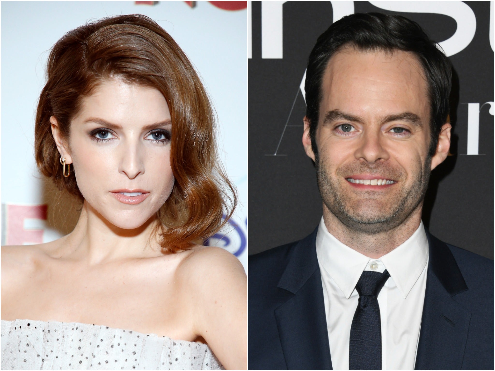 Anna Kendrick and Bill Hader