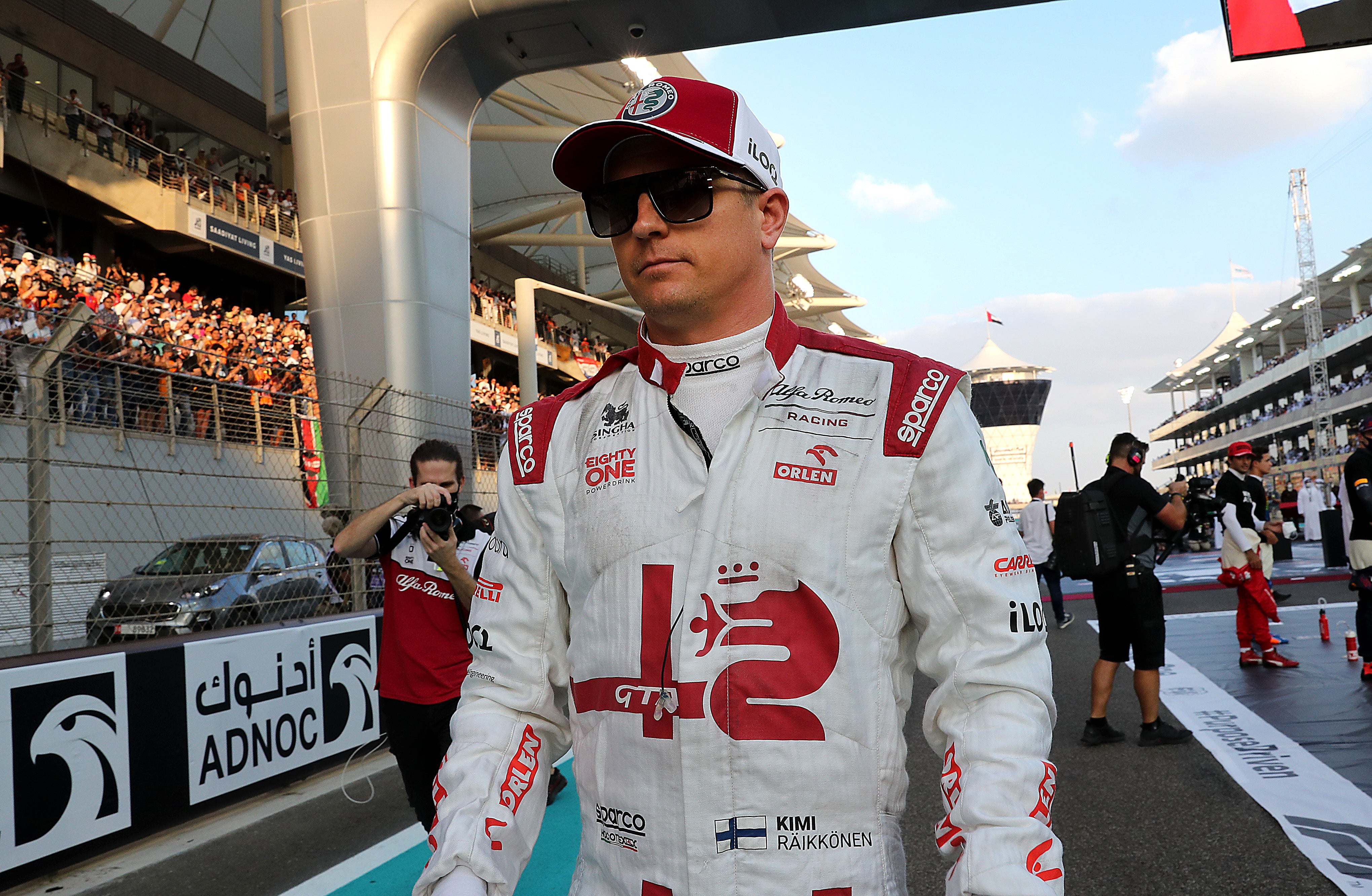 Raikkonen retired at the end of the last F1 season