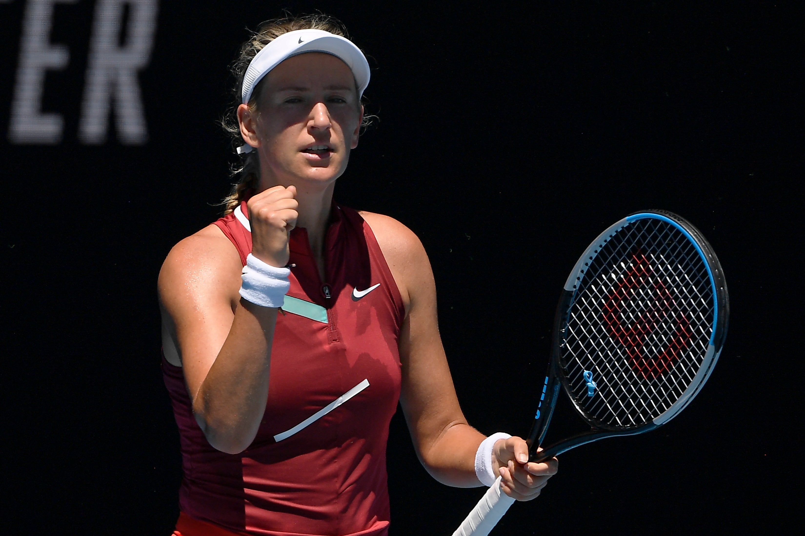 Victoria Azarenka defeated Elina Svitolina (Andy Brownbill/AP)