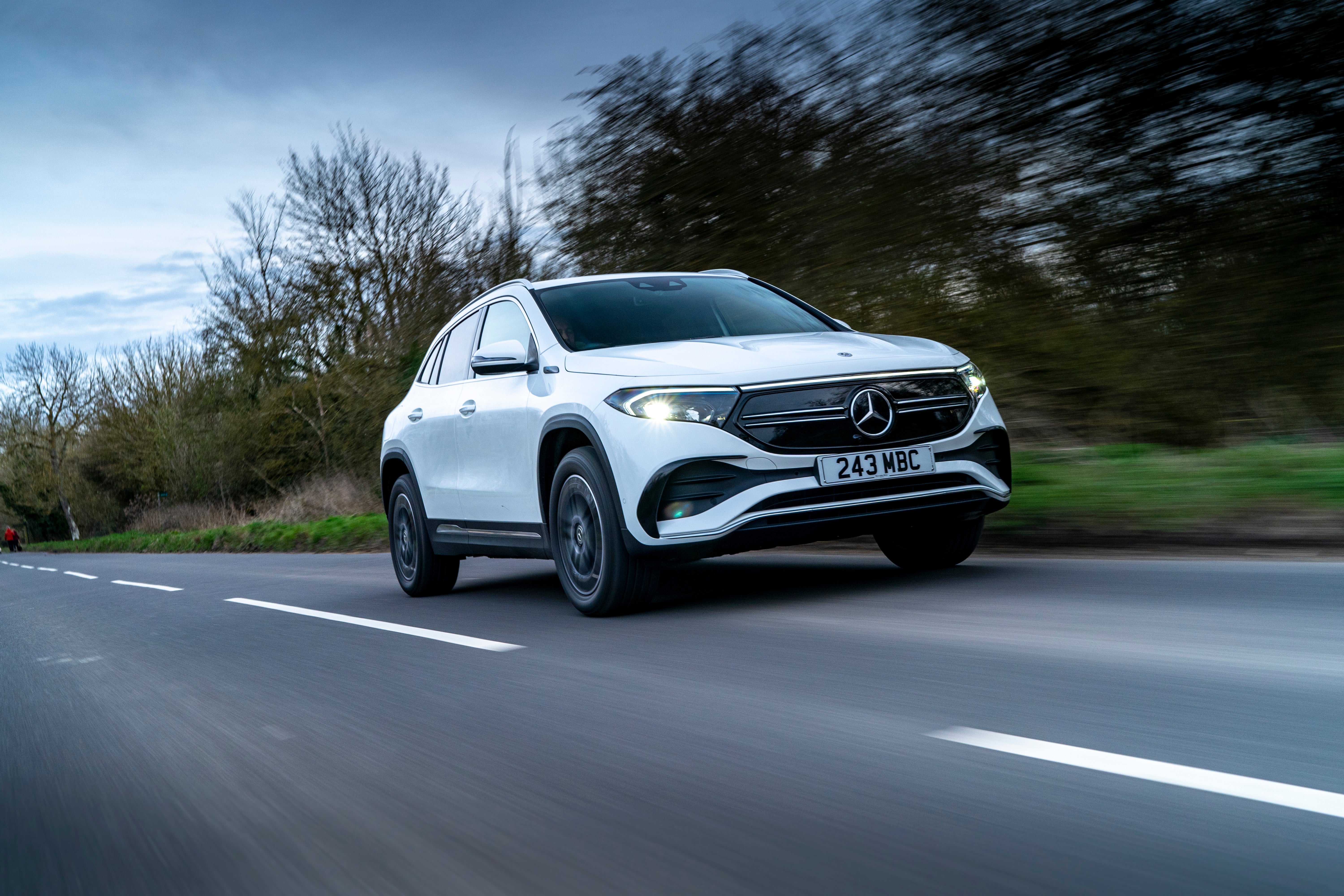 The Mercedes-Benz EQA has a 200-mile range