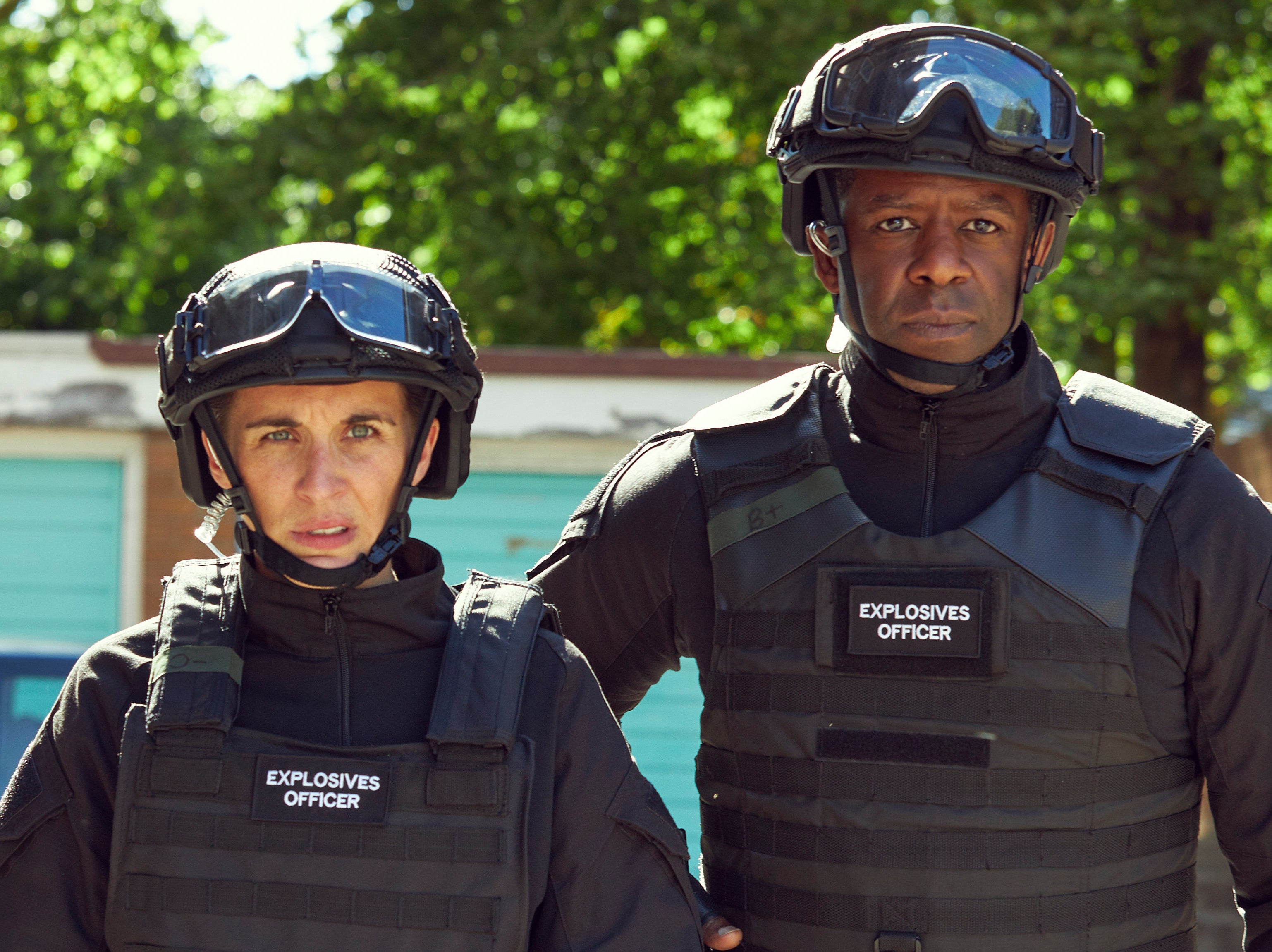 Vicky McClure and Adrian Lester in Trigger Point