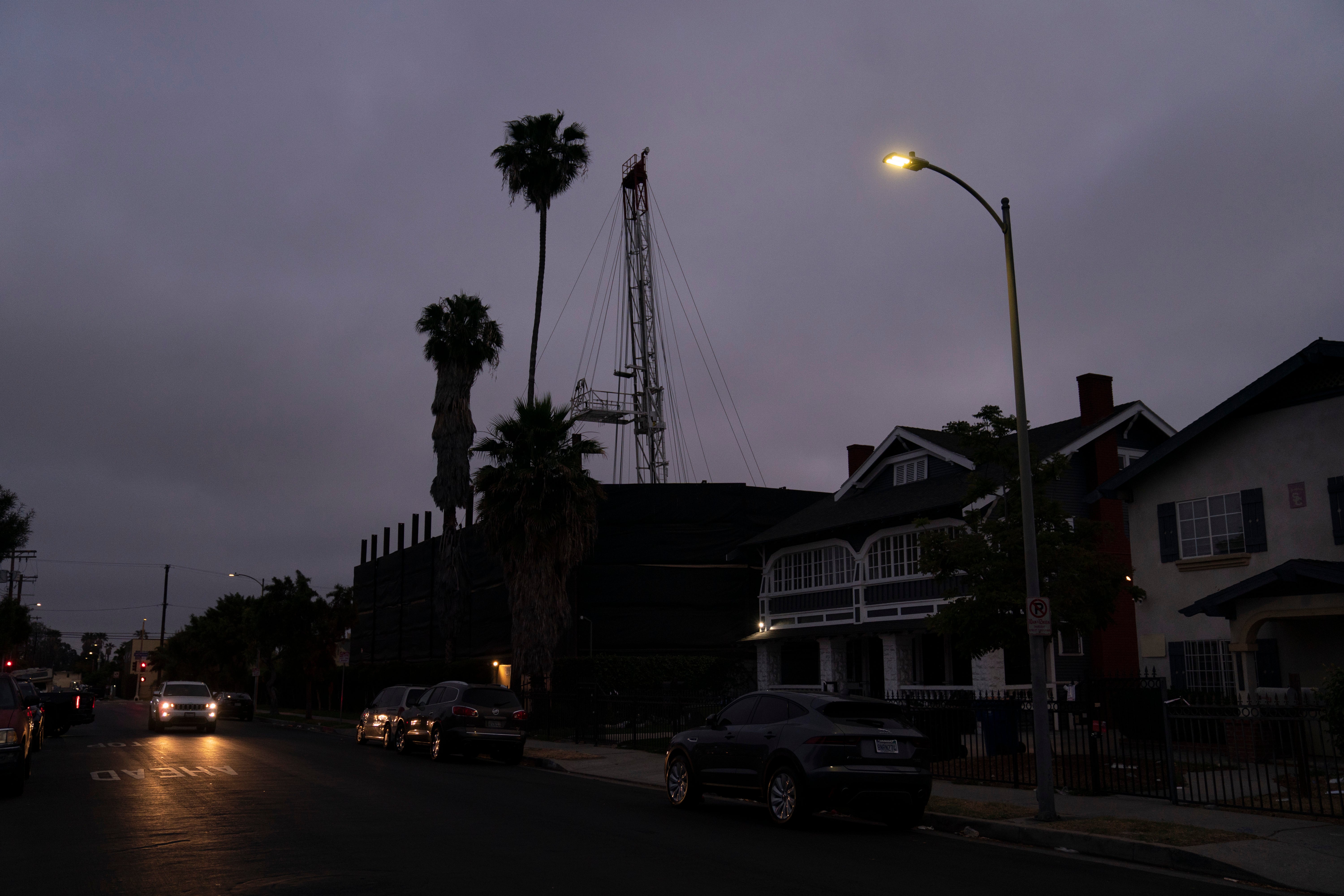 APTOPIX Environmental Justice LA Oil Wells