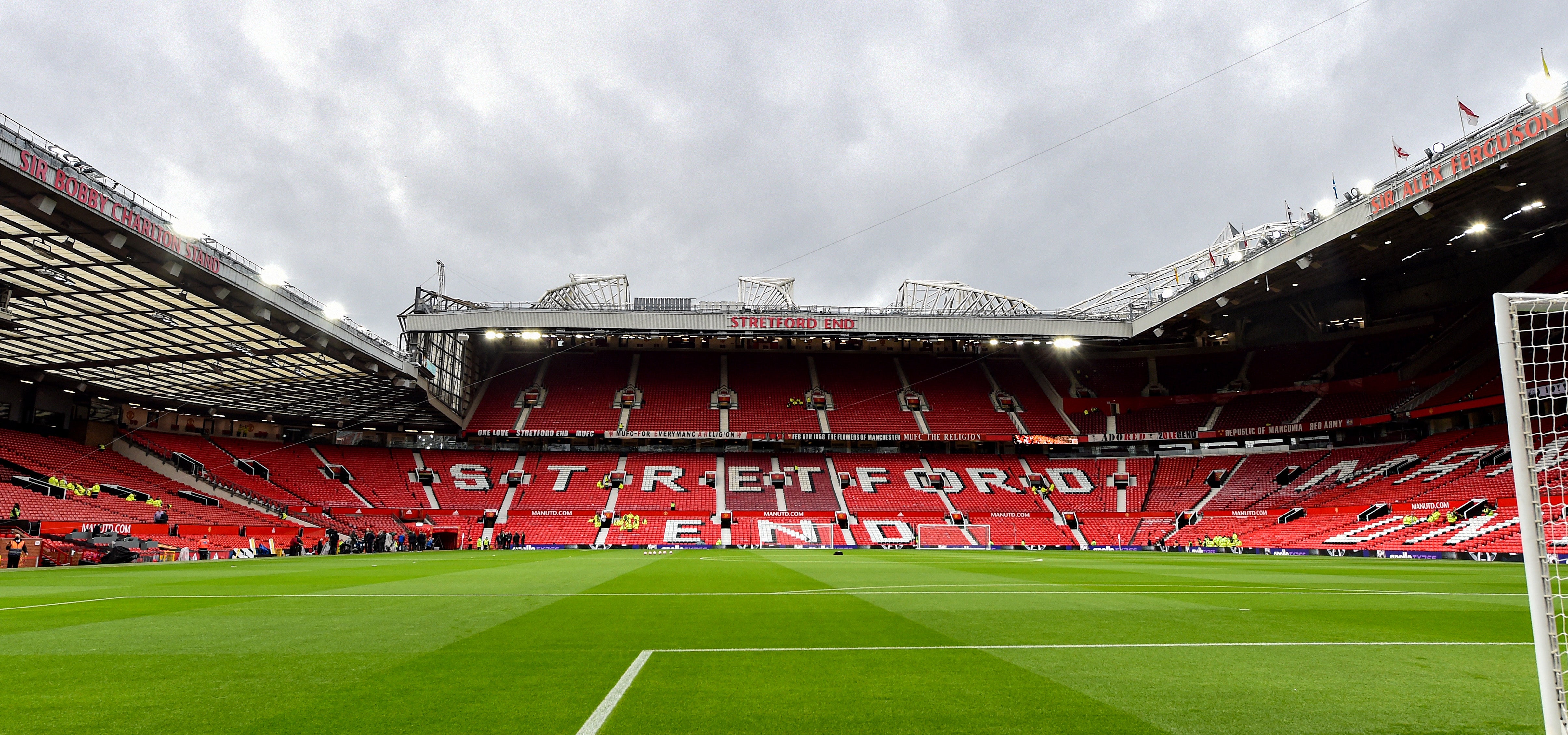 A general view of Old Trafford