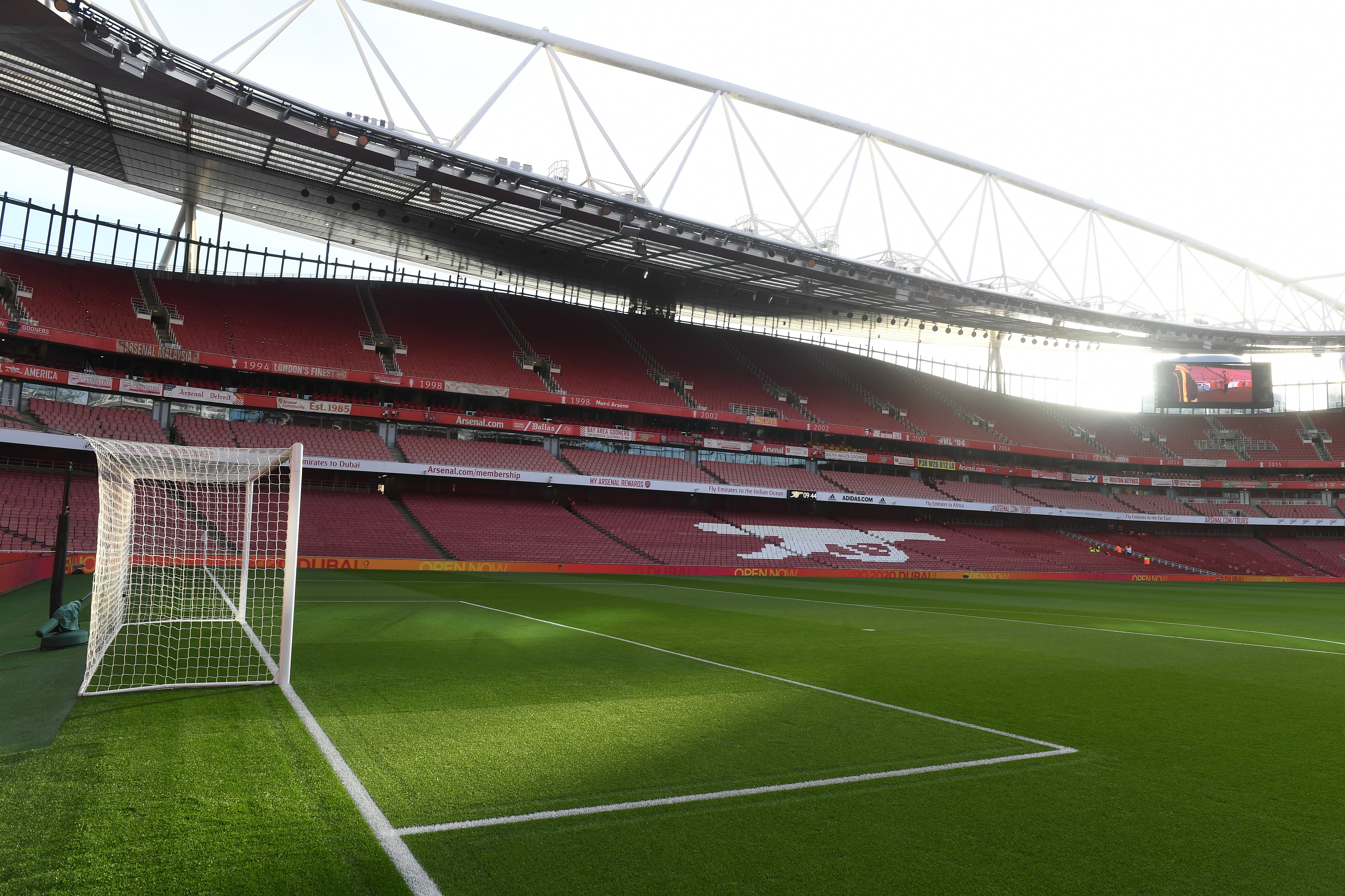 A general view of the Emirates Stadium