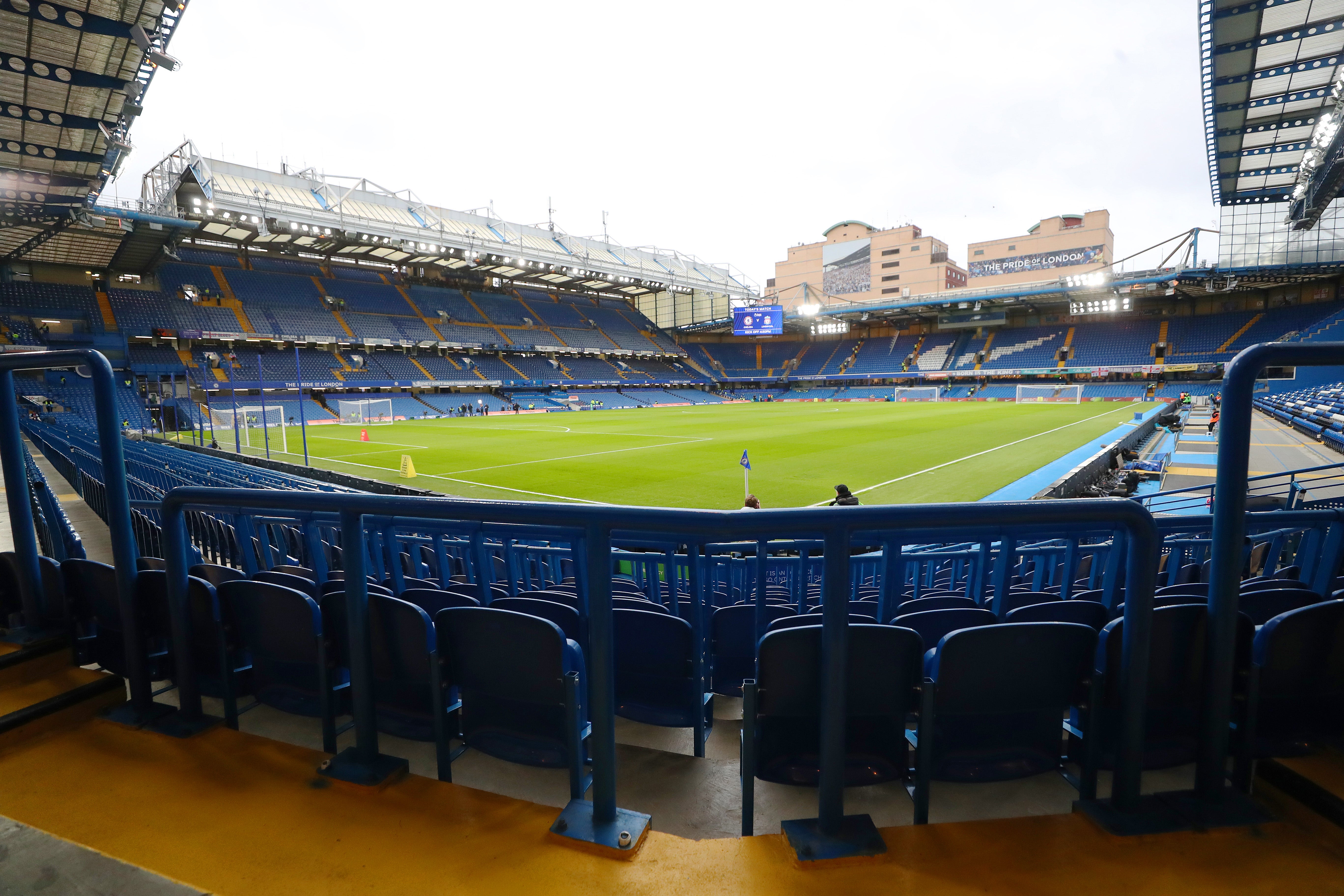 A general view of Stamford Bridge