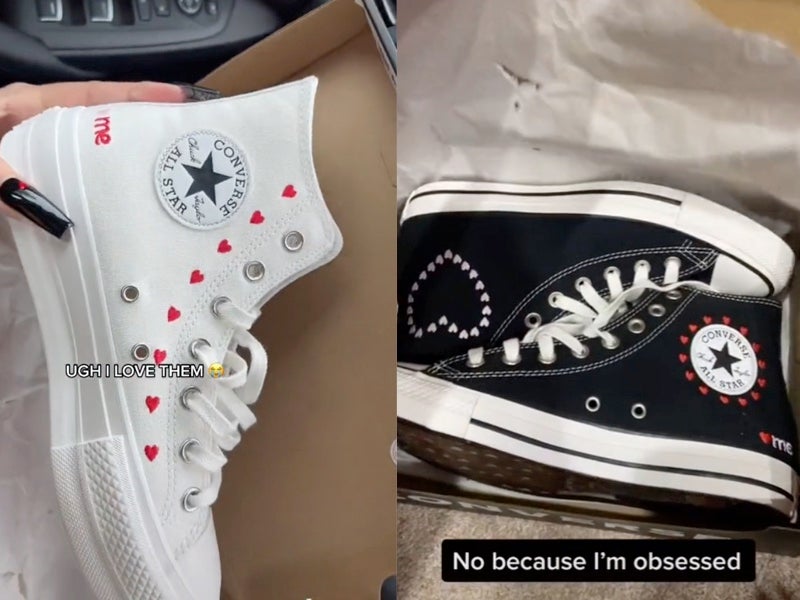 People are obsessed with the new Valentine’s Day Converse