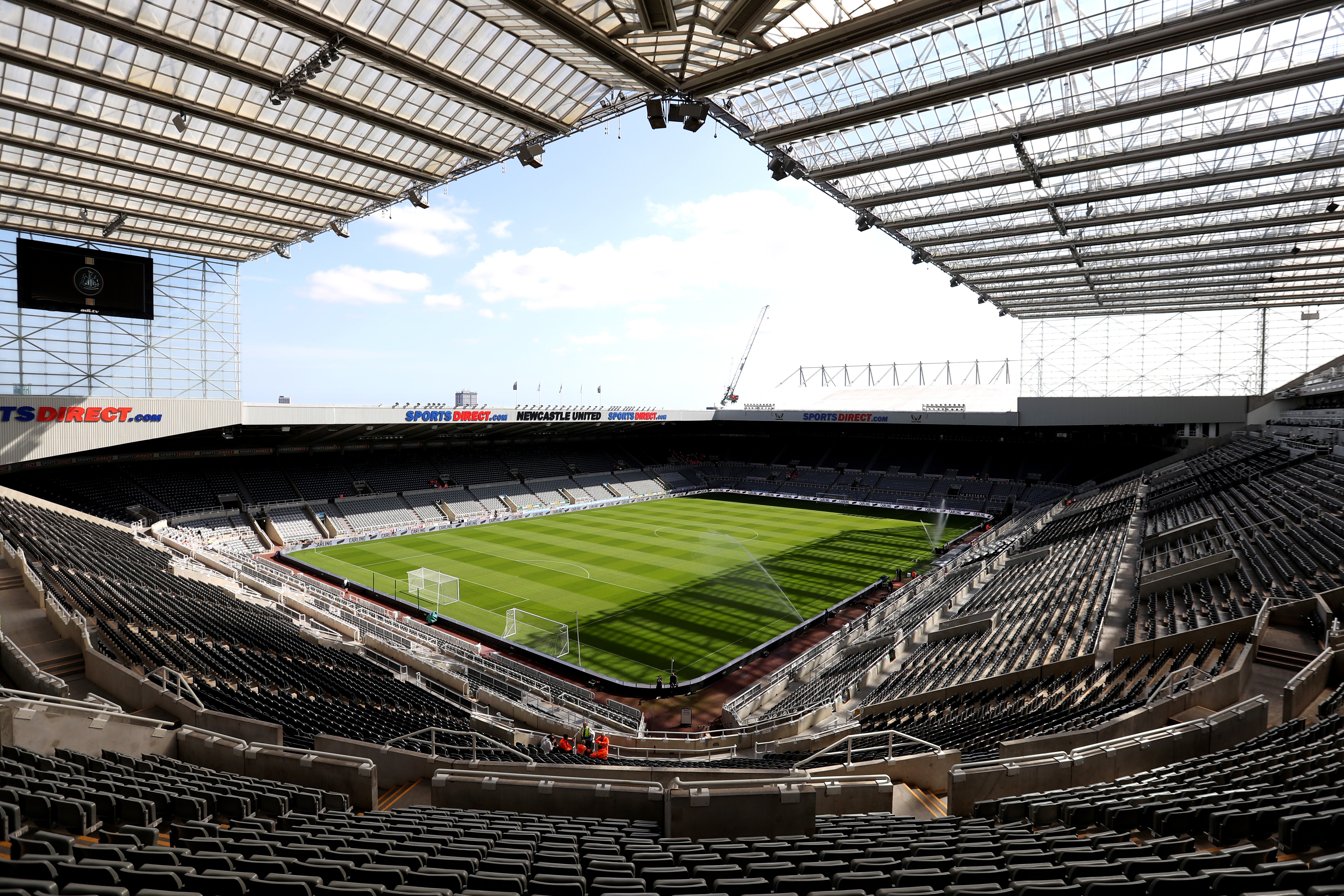 A general view of St. James Park