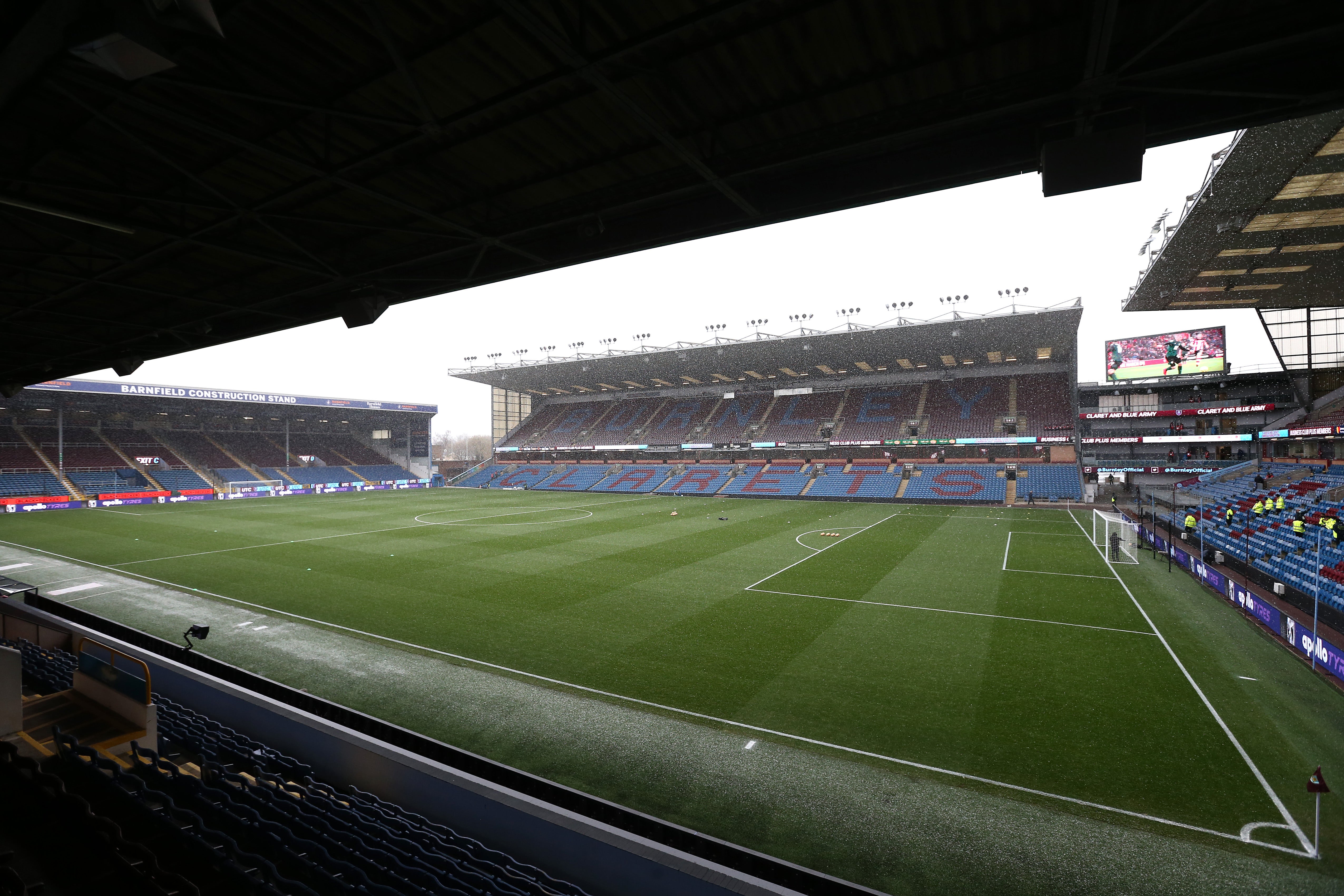 A general view of Turf Moor