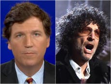 Tucker Carlson declares war on Howard Stern over Covid-19 concerns