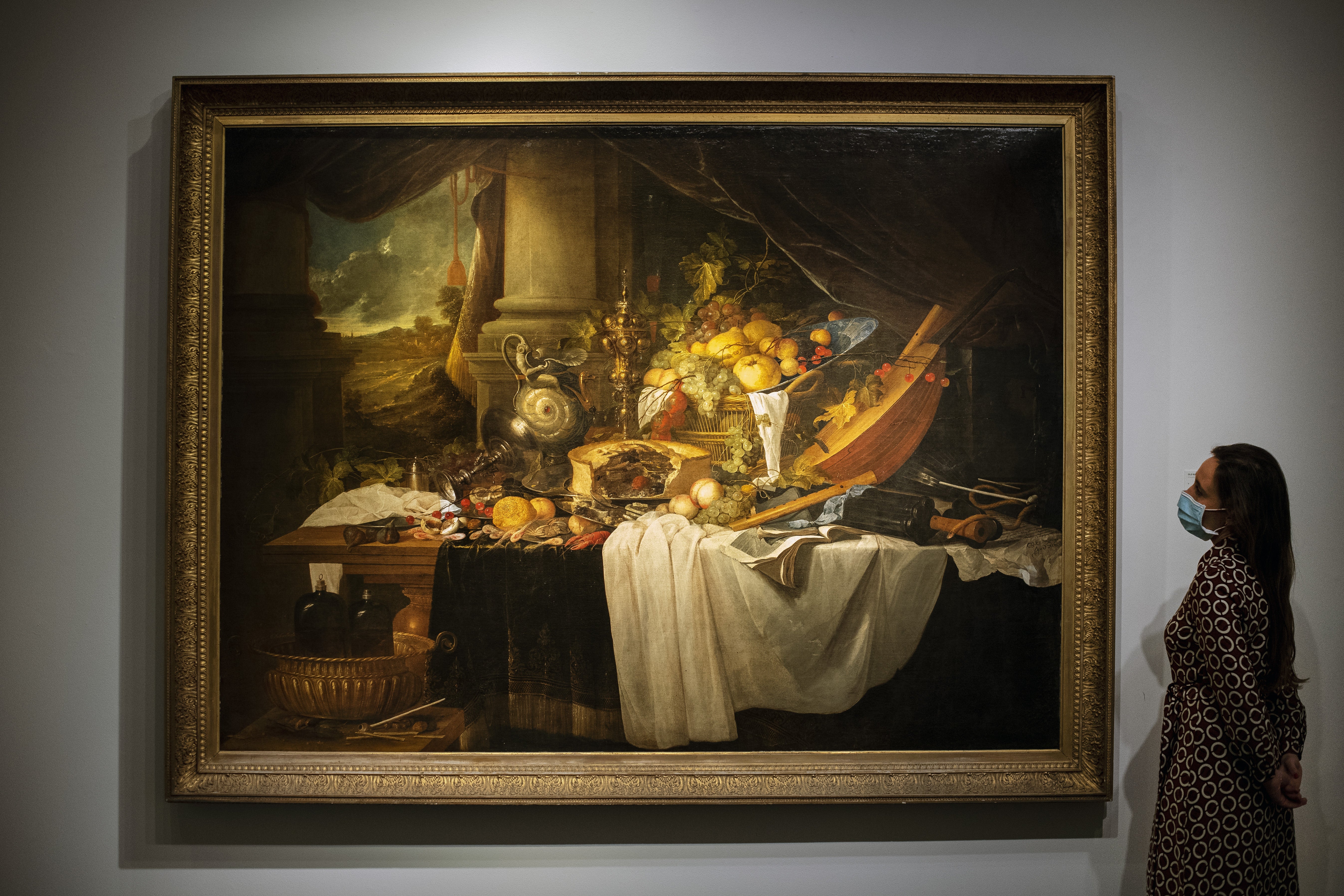 A Banquet Still Life by Jan Davidsz De Heem (Victoria Jones/PA)