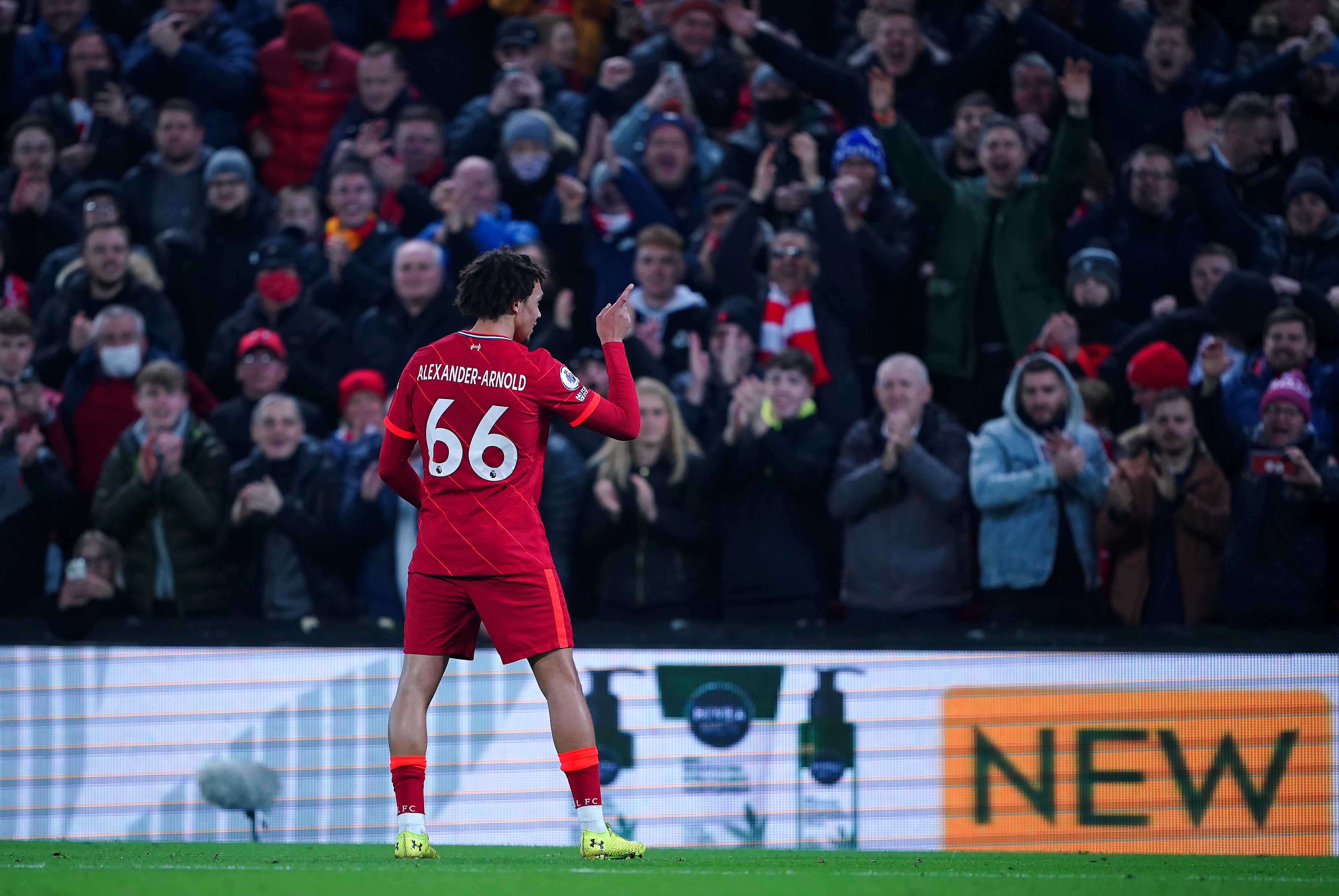 Liverpool manager Jurgen Klopp believes Trent Alexander-Arnold has an “insane” skill-set (Peyer Byrne/PA)