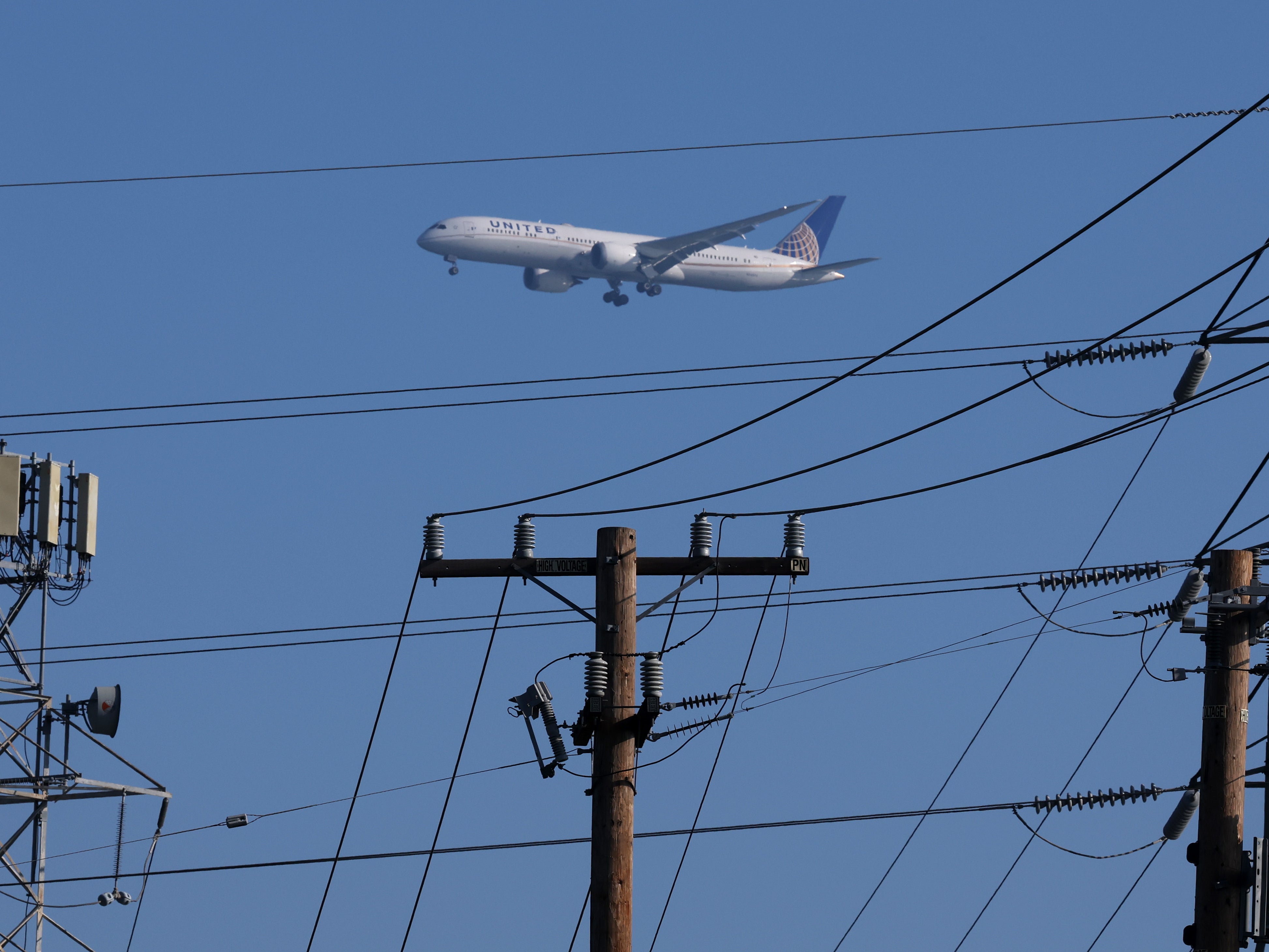 A United Airlines plane