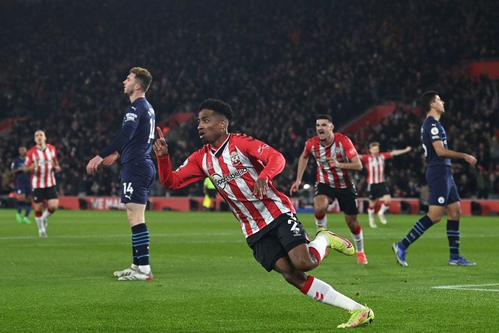 Kyle Walker-Peters scored his first Premier League goal