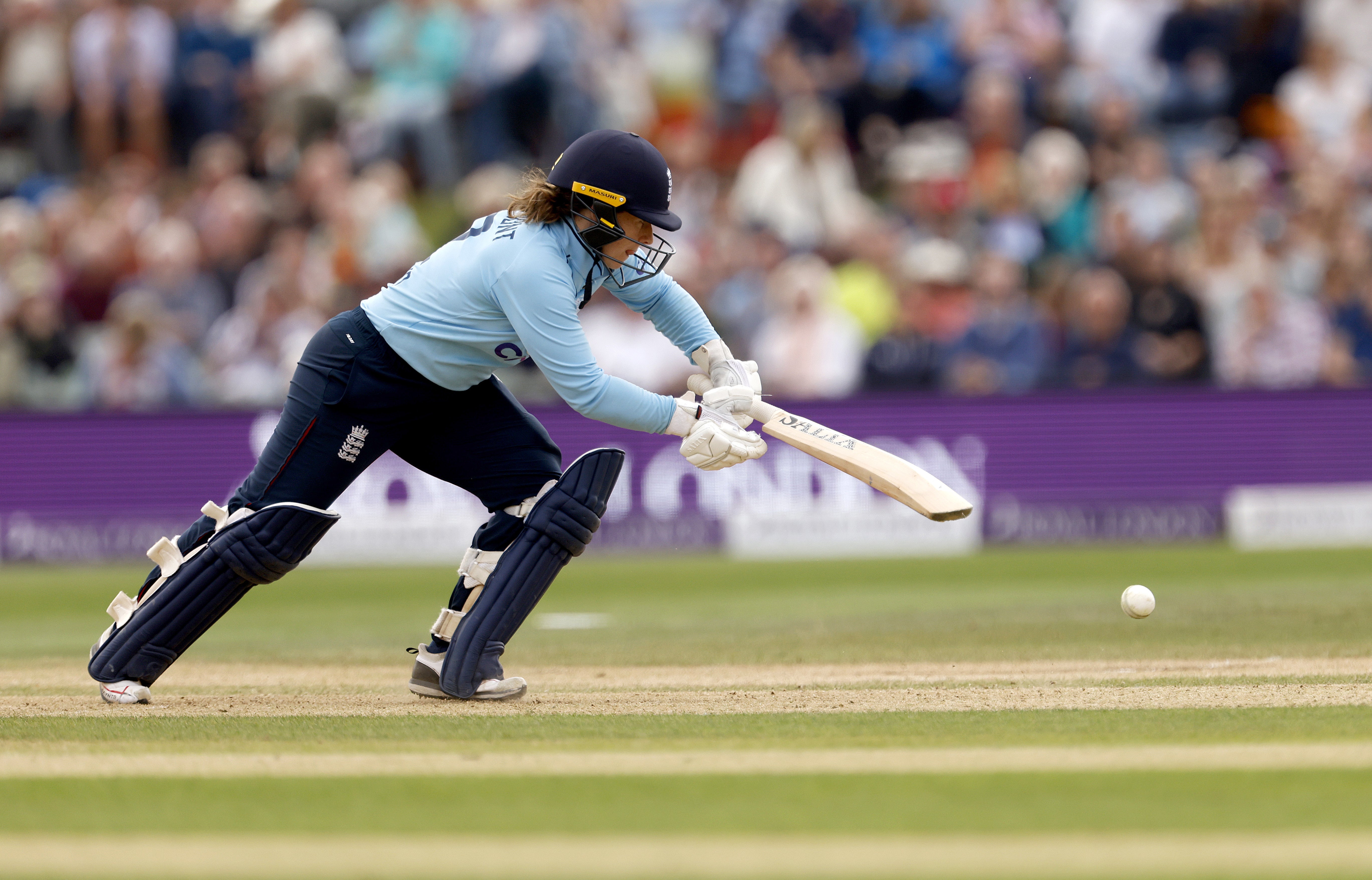 England’s Tammy Beaumont is the ICC Women’s World T20I cricketer of the year (Steven Paston/PA)