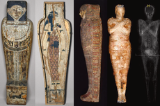 Foetus in first ever pregnant Egyptian mummy was preserved as it ‘pickled’ in woman’s body, say scientists