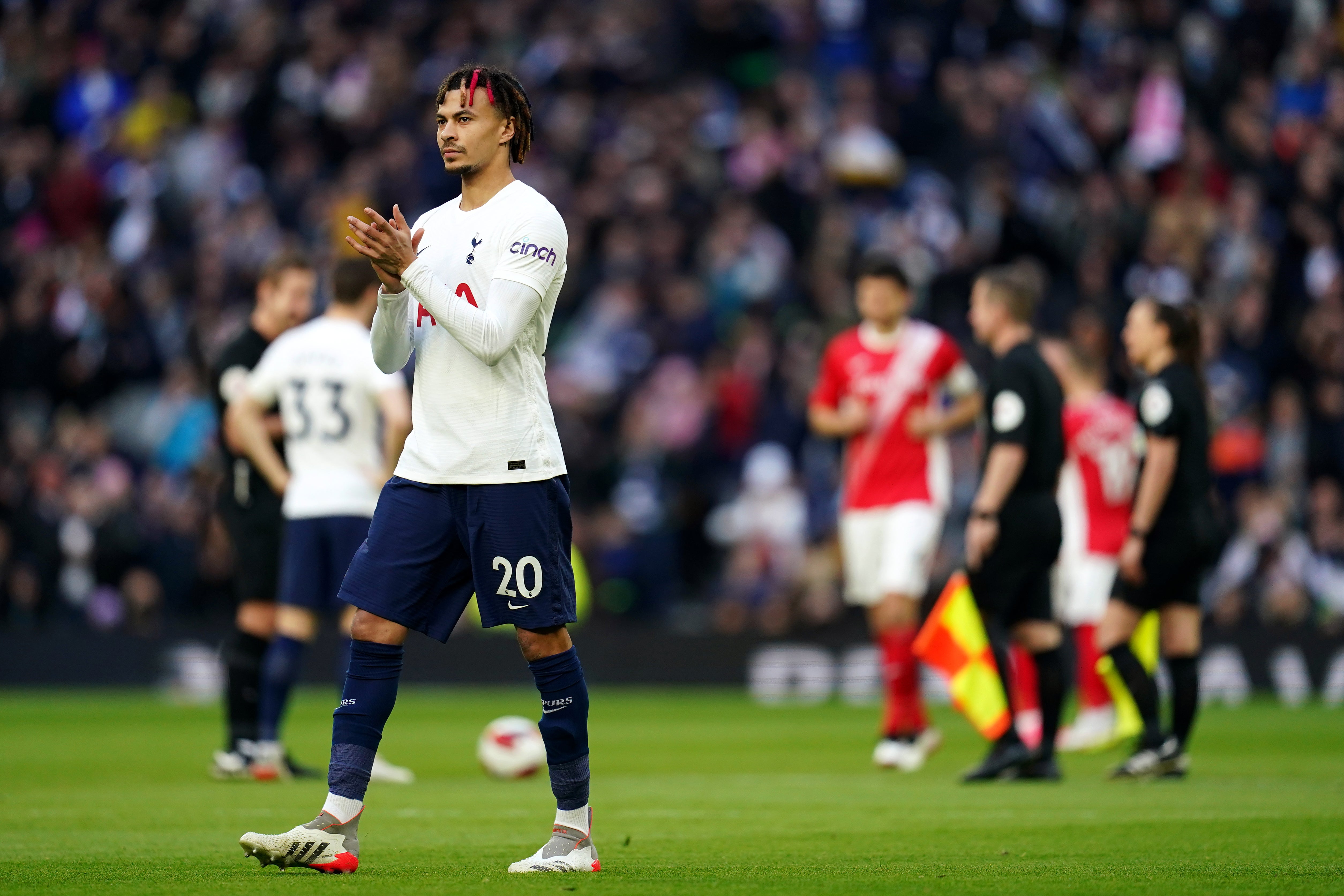 Dele Alli has made just six appearances under new Tottenham boss Antonio Conte (John Walton/PA)