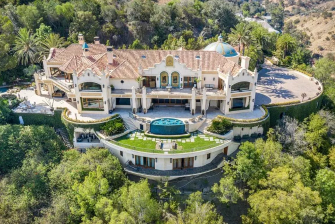 Jeff Franklin has listed the home for $117.6 million