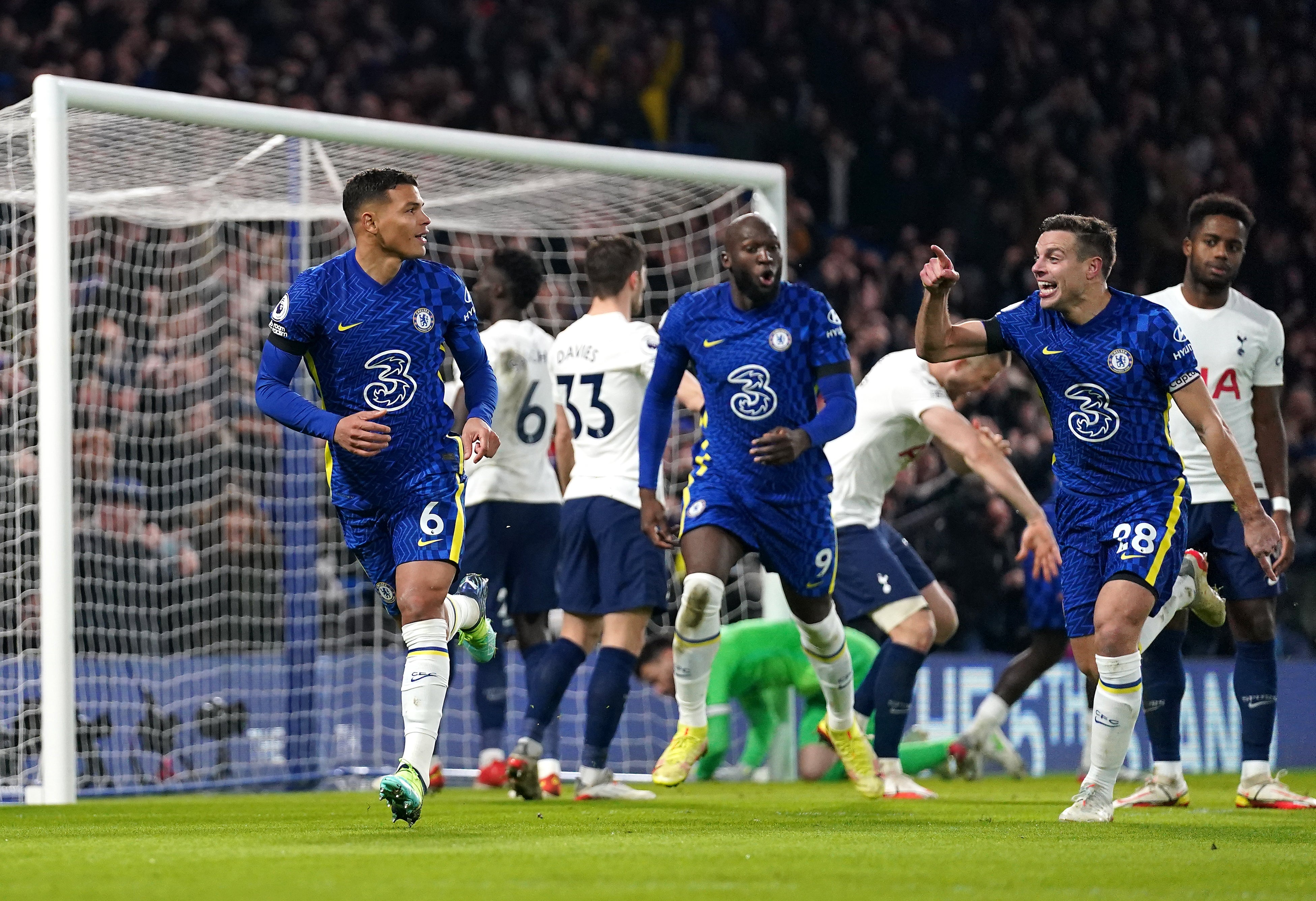 Chelsea extended their dominance of Tottenham on Sunday (Nick Potts/PA)