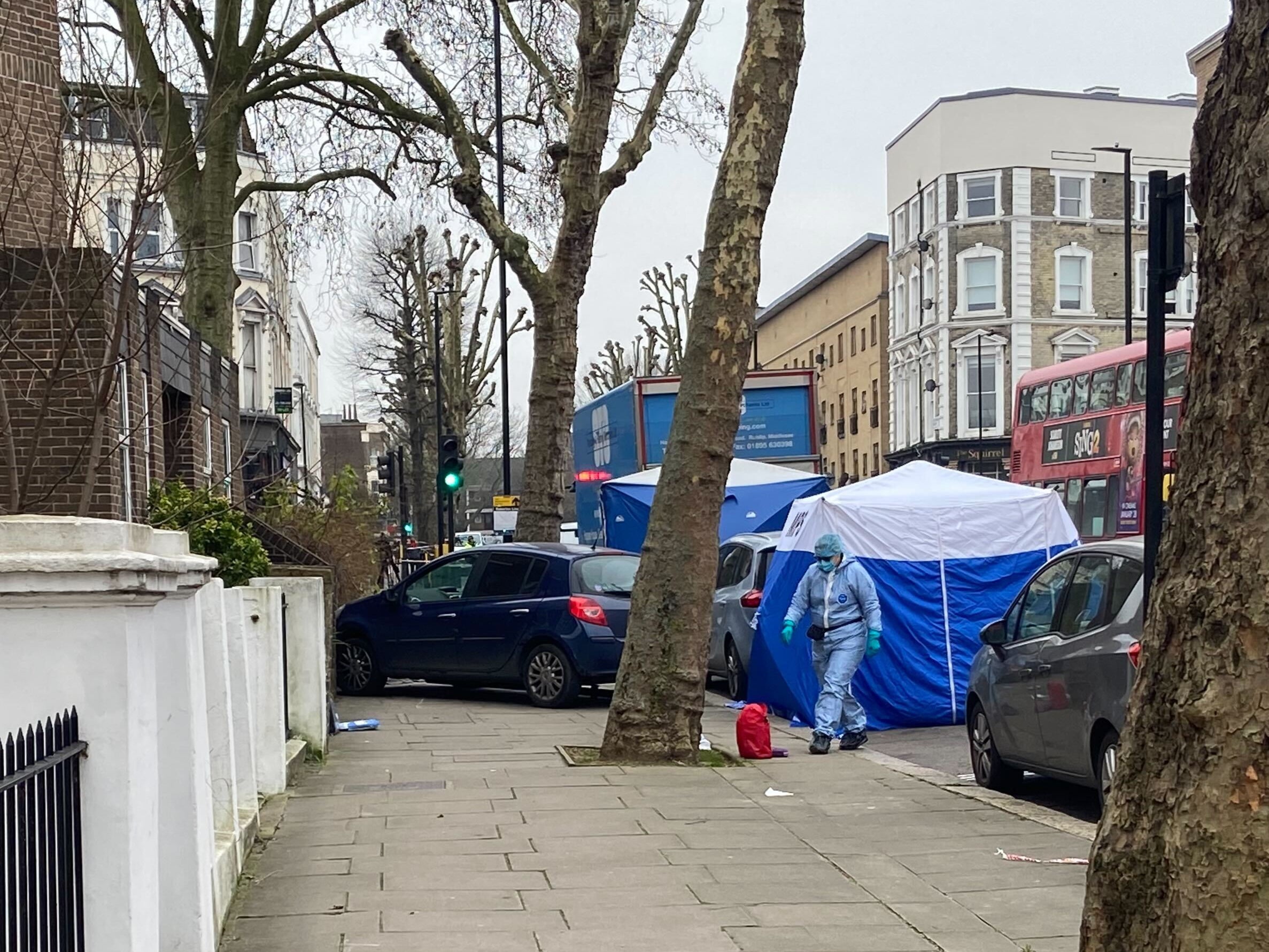 Maida Vale: Woman stabbed to death before knifeman run over and killed as driver ‘tries to save her’
