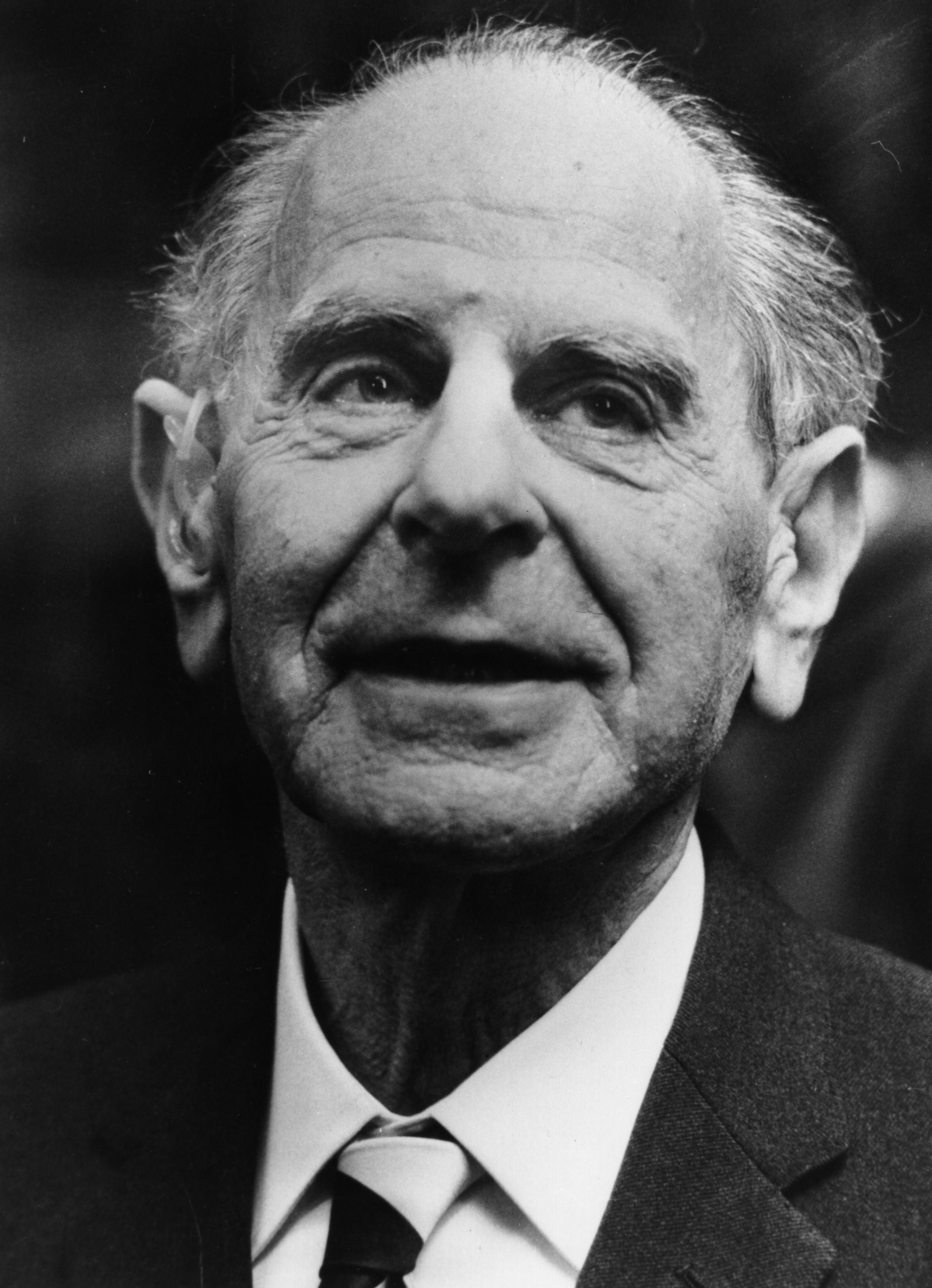 Karl Popper during his time at the London School of Economics