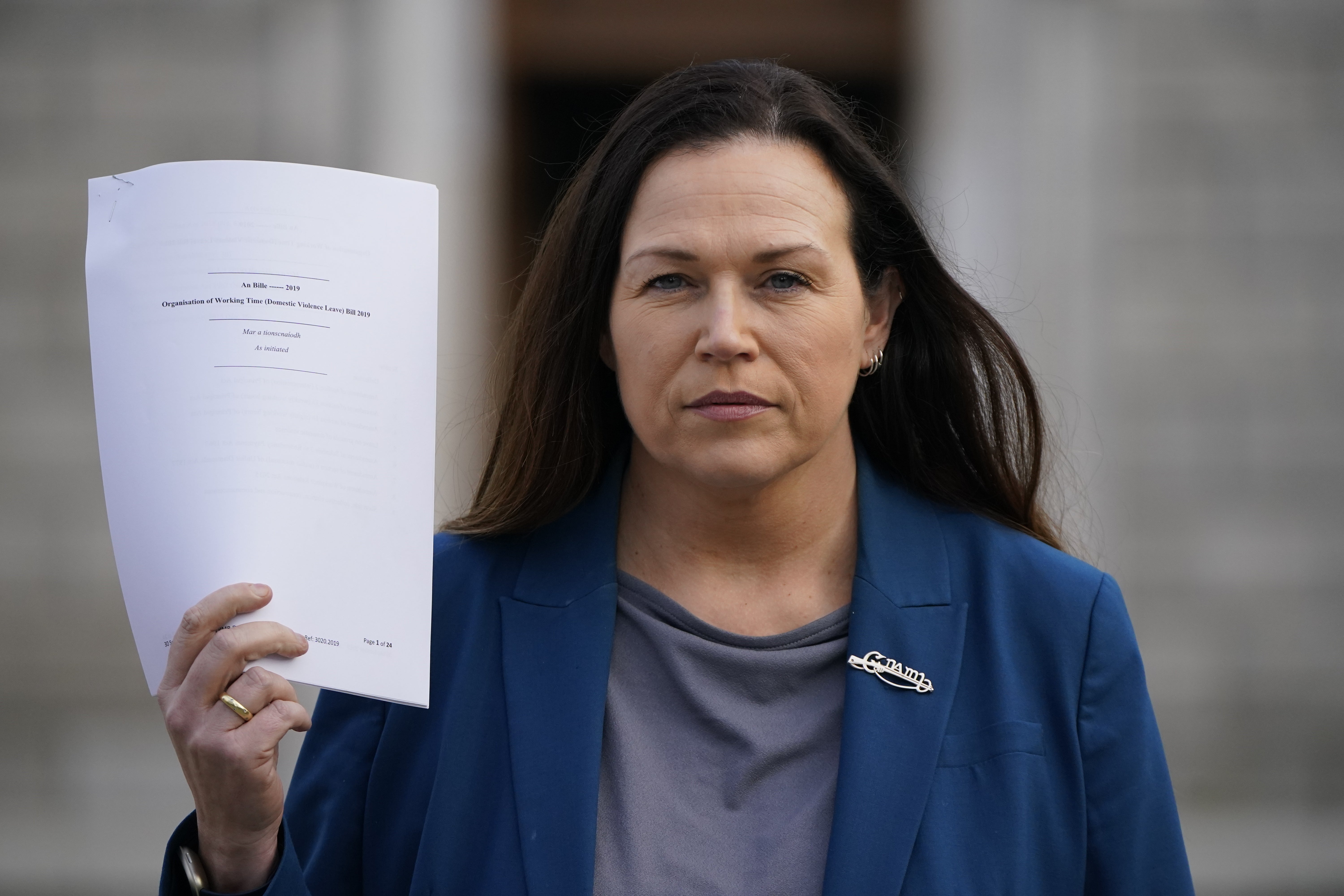 Sinn Fein TD Louise O’Reilly (Niall Carson/PA)