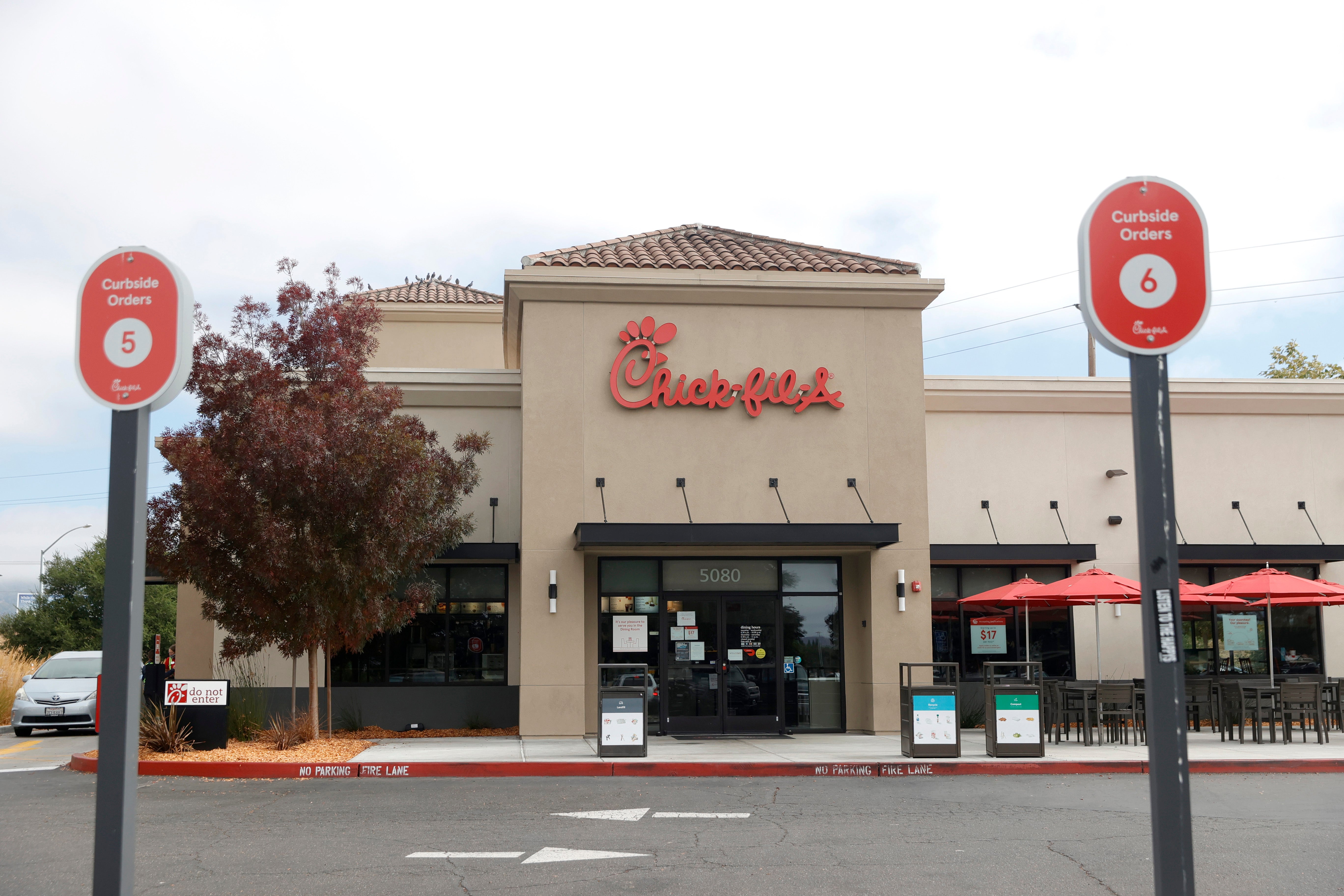 File: A Chick-Fil-A restaurant in Miami came under fire for allegedly kicking out a homeless man who paid for food