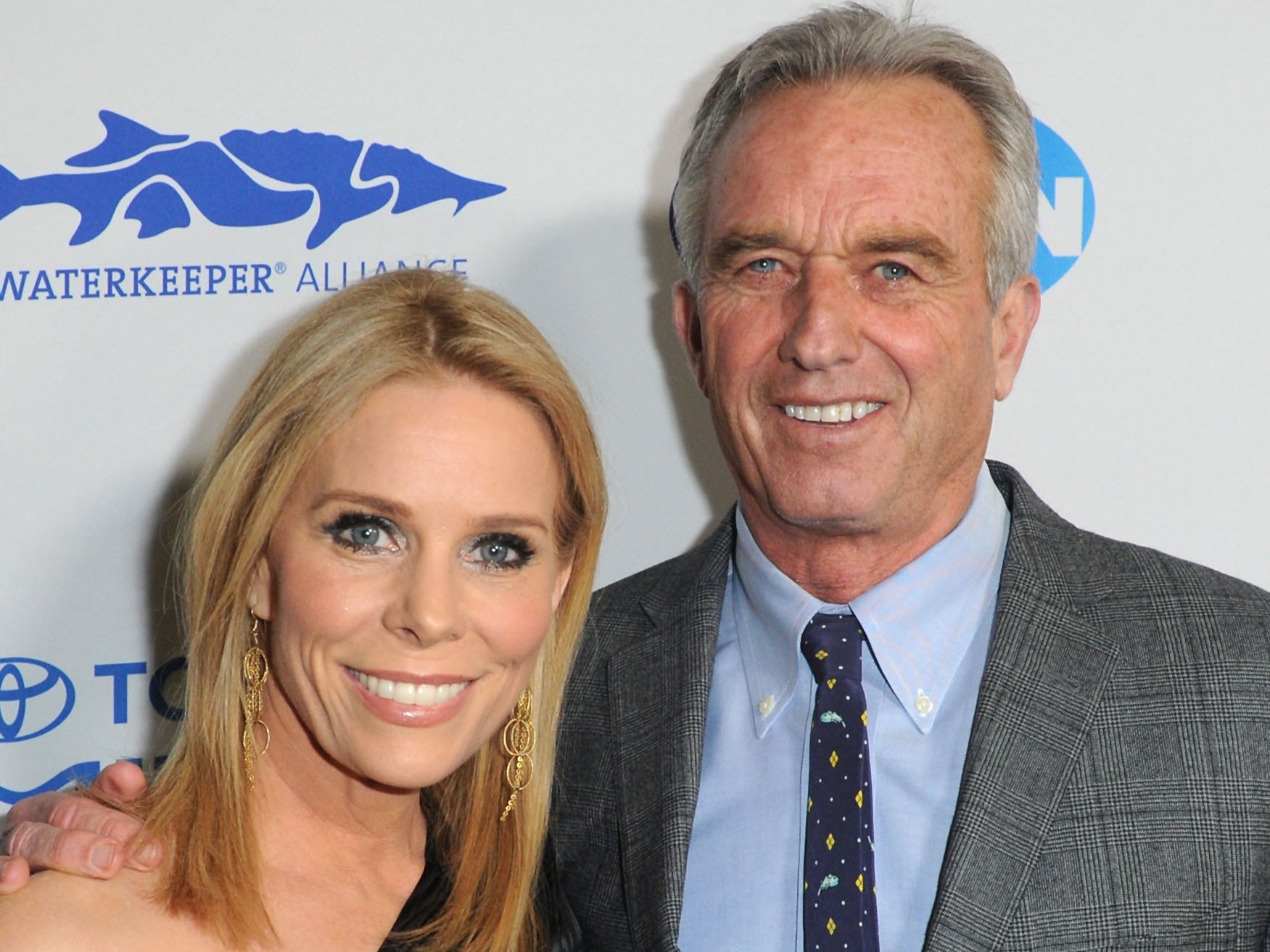 Cheryl Hines, star of Curb Your Enthusiasm, and Robert F. Kennedy Jr