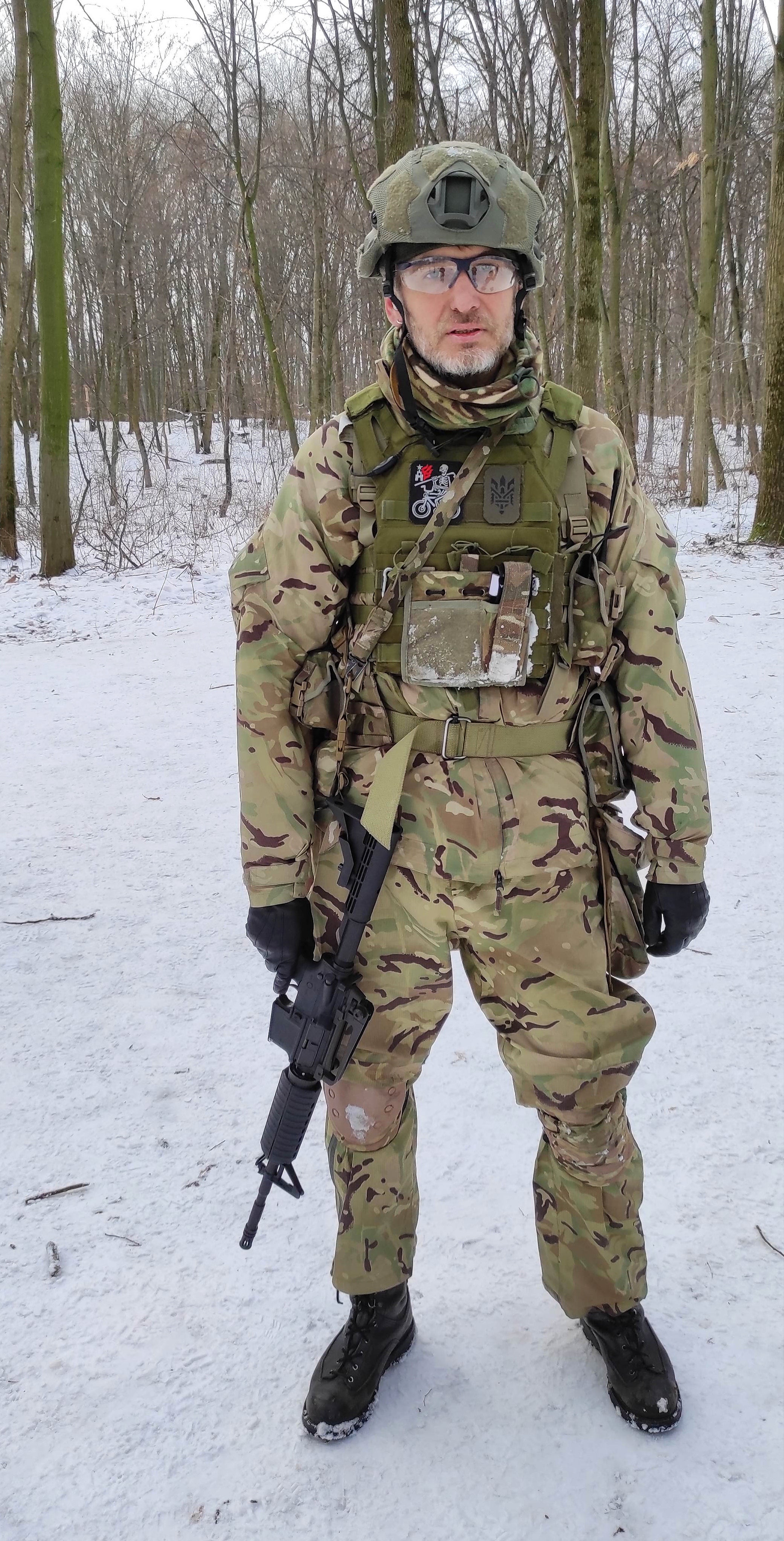 Heed the call-up: reservist Oleksii Bida