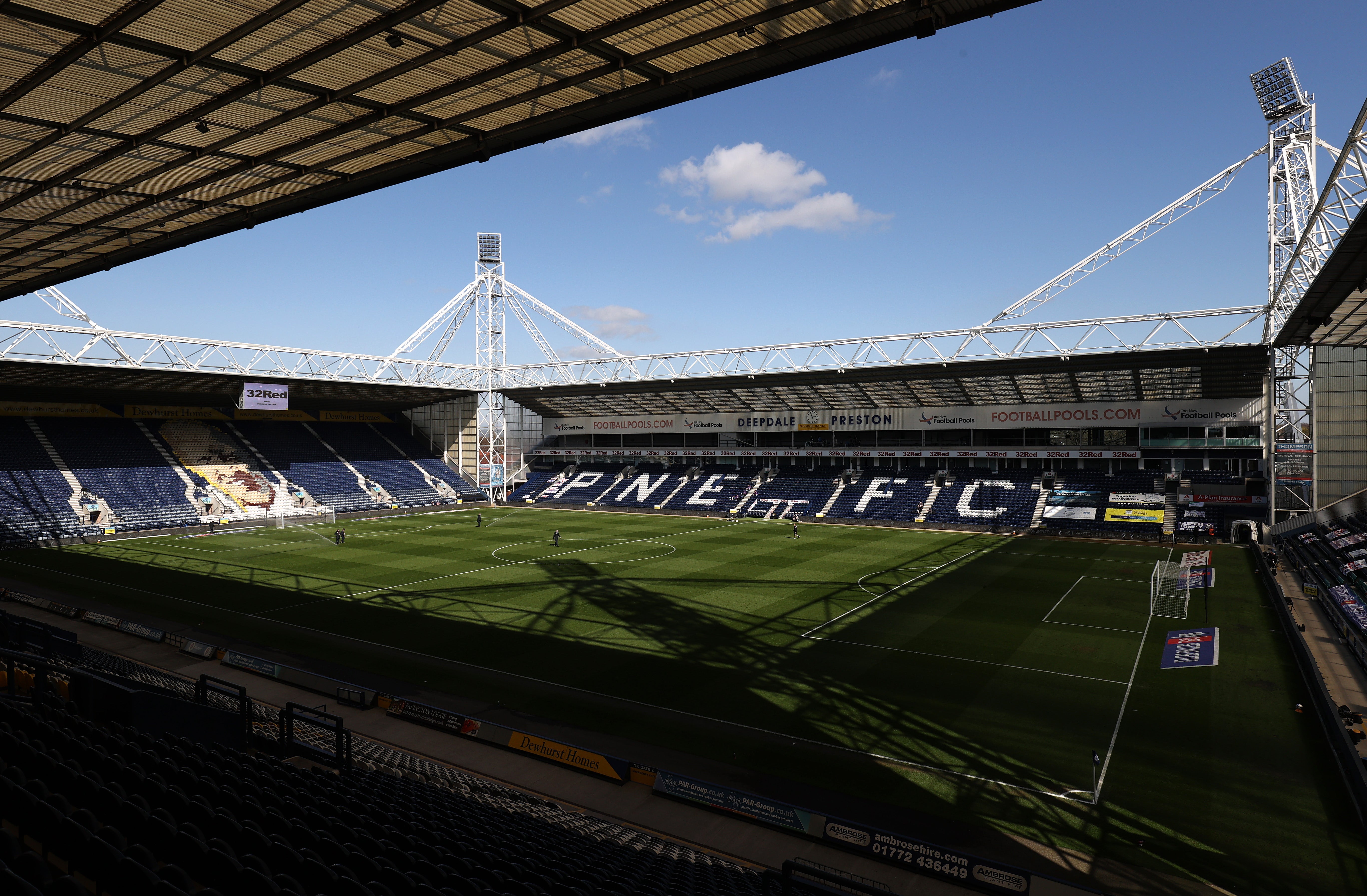 A general view of Deepdale