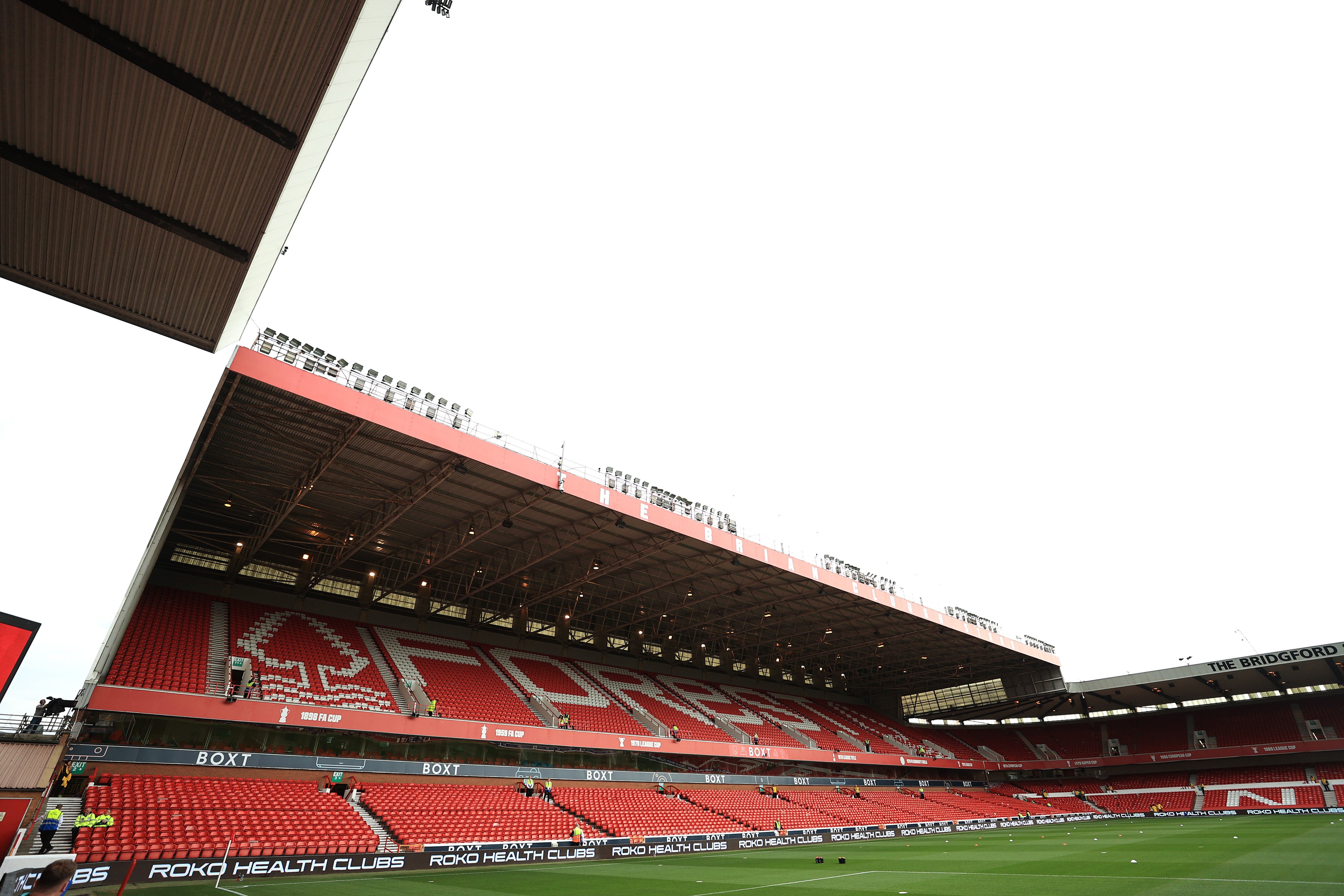 A general view of The City Ground