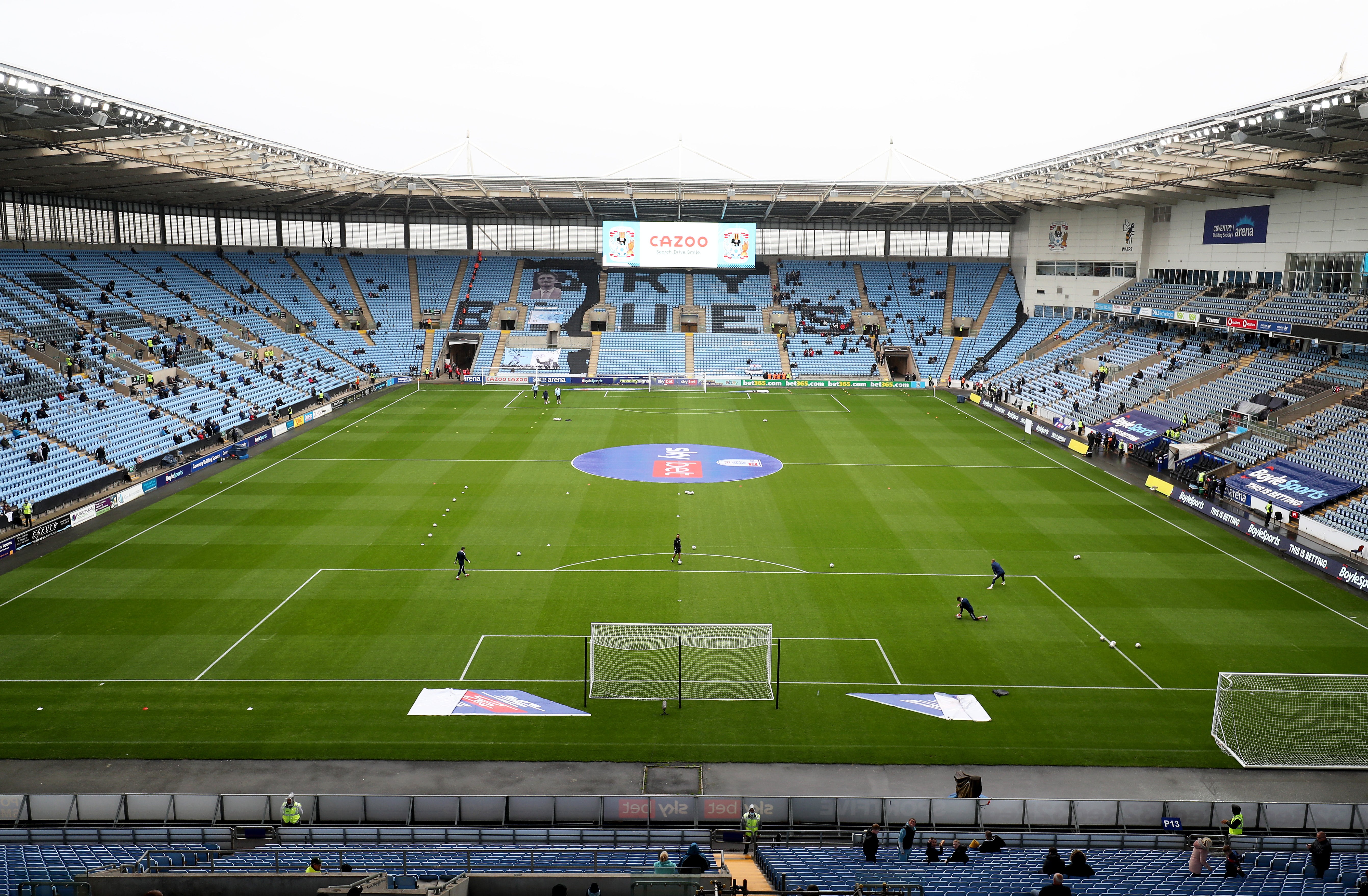 A general view of The Coventry Building Society Arena