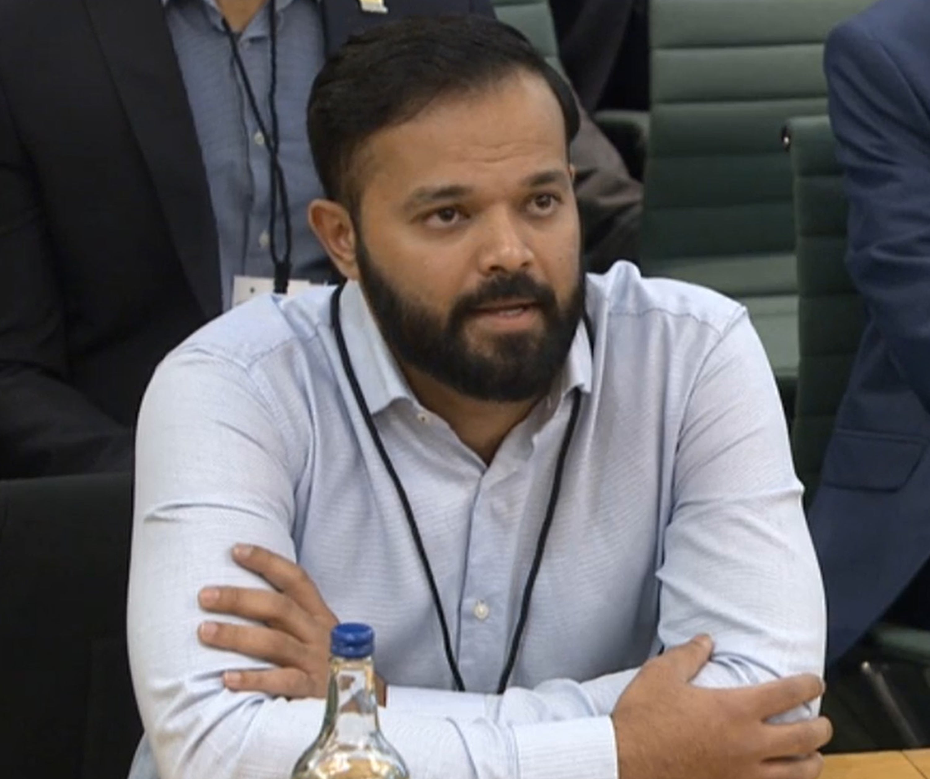 Azeem Rafiq was staggered by evidence given by county chairs to MPs about efforts to tackle racism in the sport (House of Commons/PA Media)