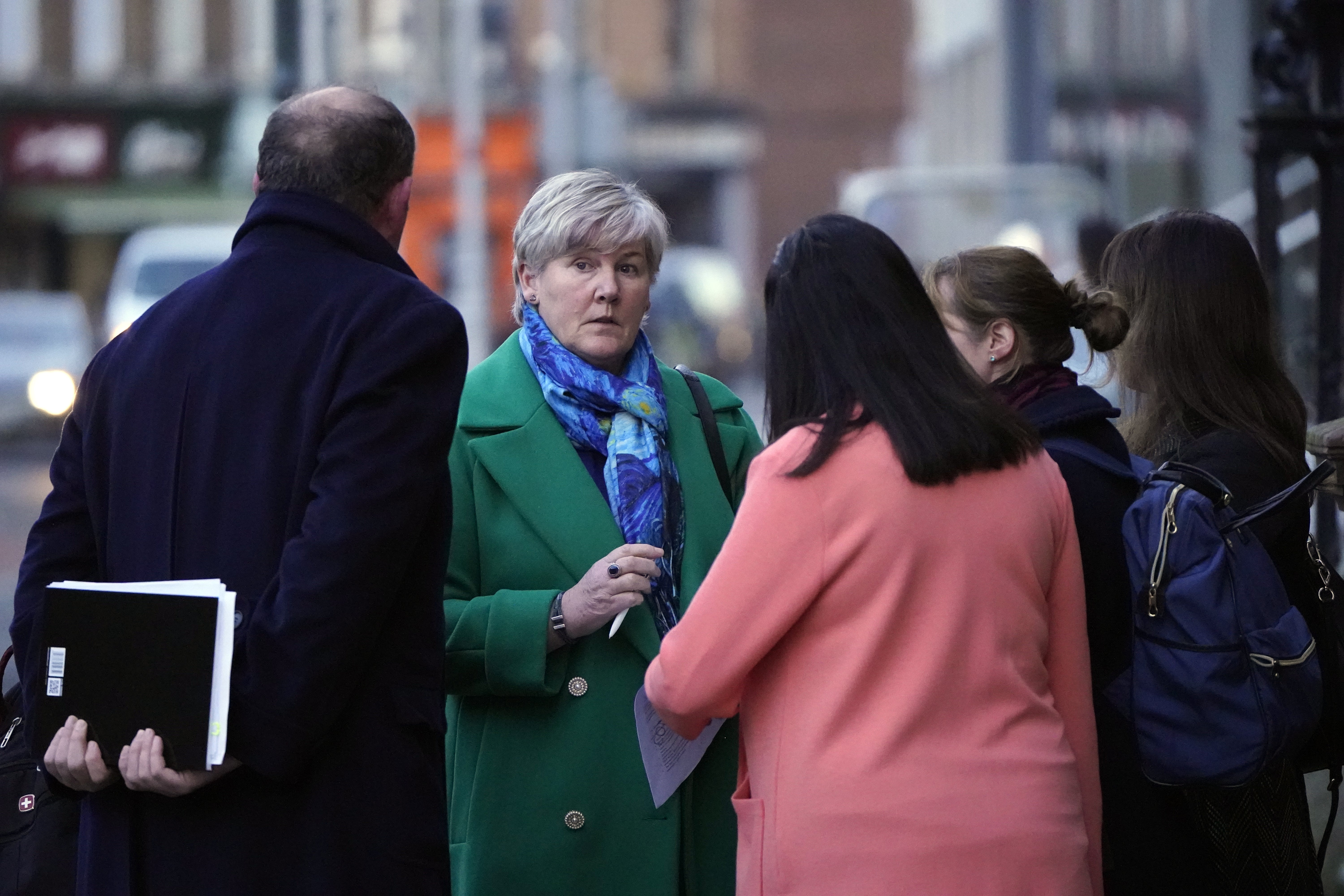 Karina Molloy from the Women of Honour group (Niall Carson/PA)