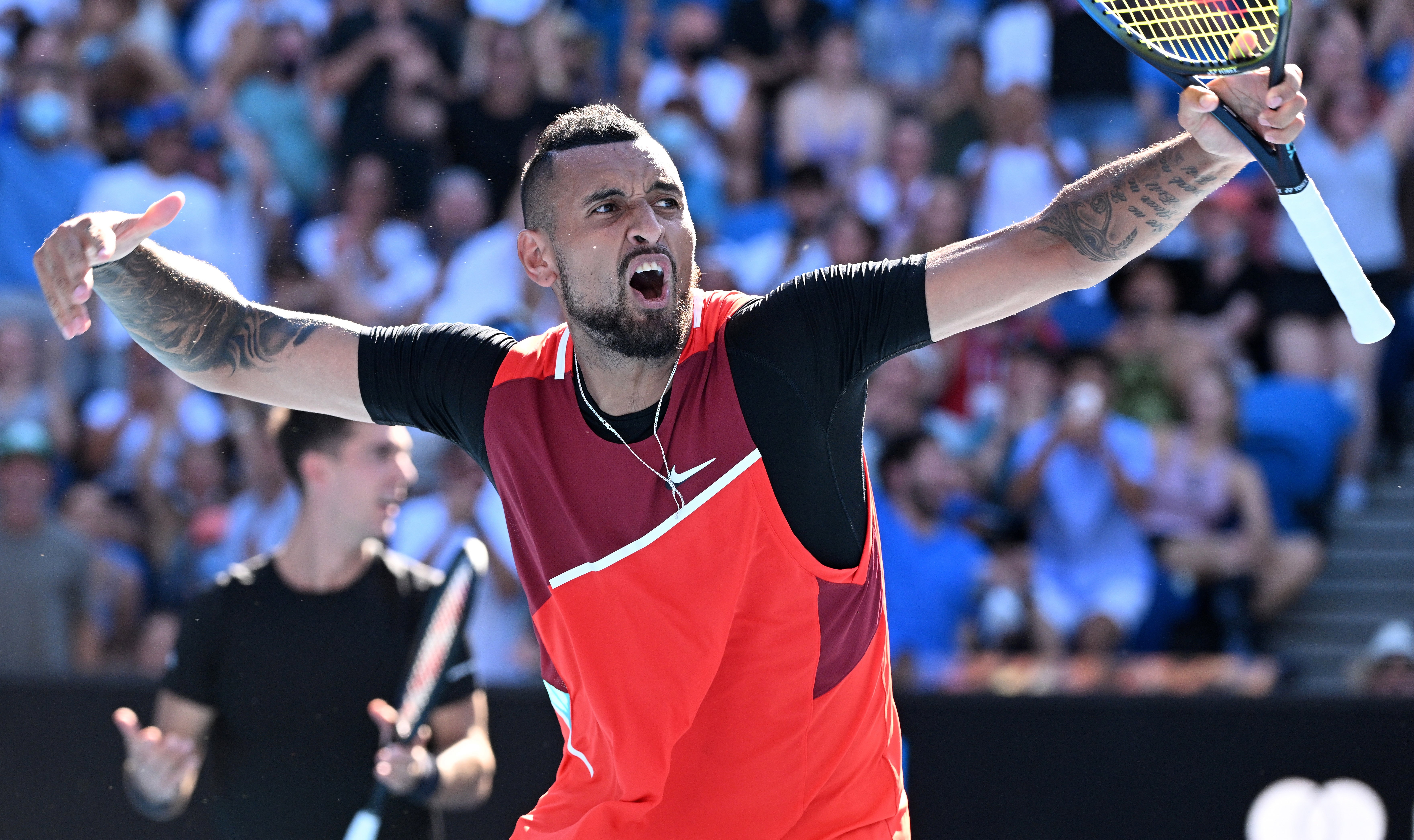 Kyrgios is on a good run in the Australian Open doubles