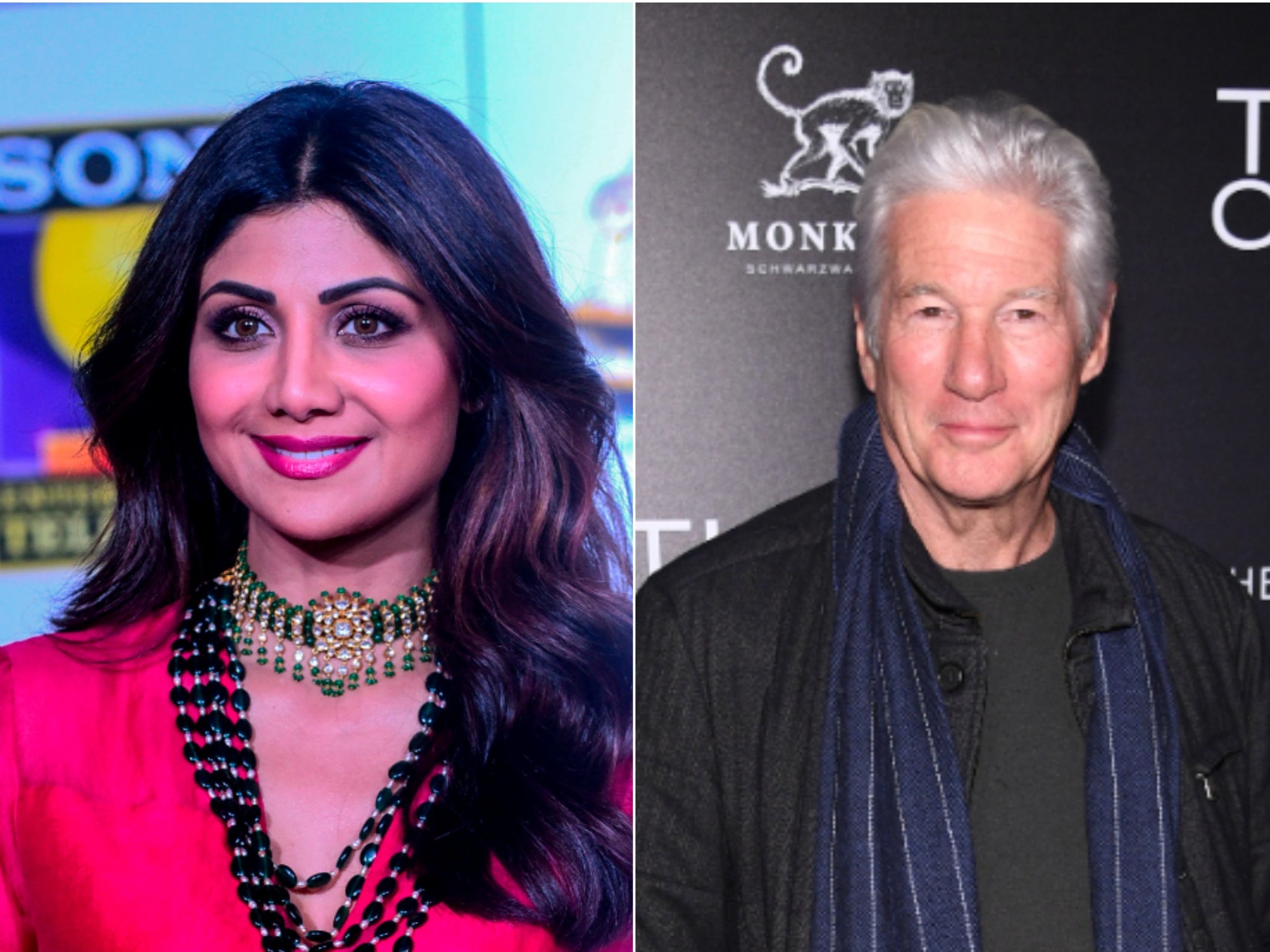 Shilpa Shetty and Richard Gere