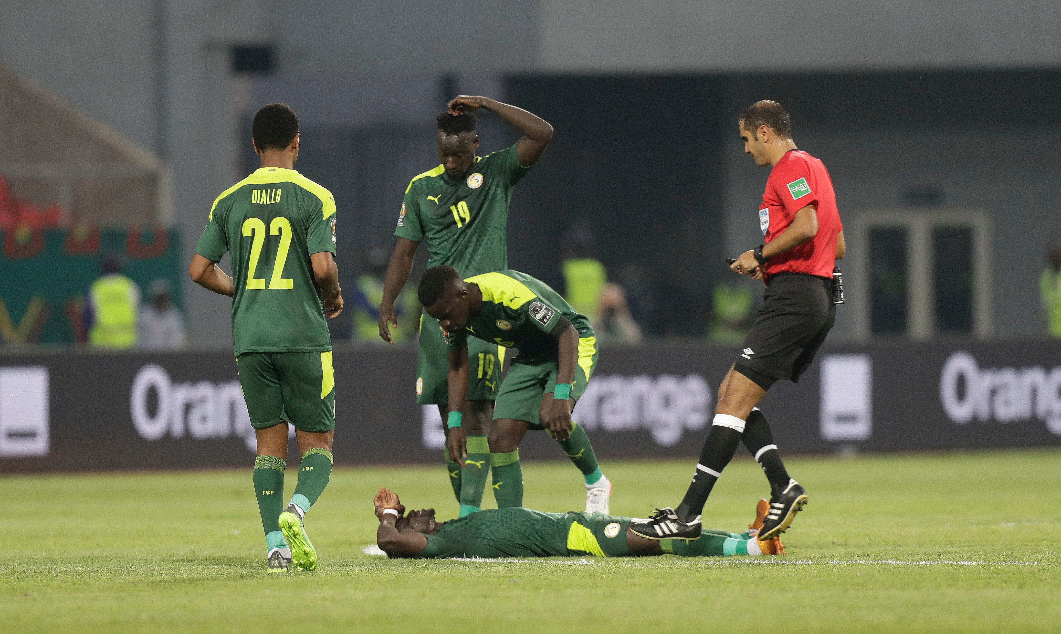 Senegal have been accused of risking the health of Sadio Mane after the Liverpool forward’s head injury in the win over Cape Verde (Sunday Alamba/AP)